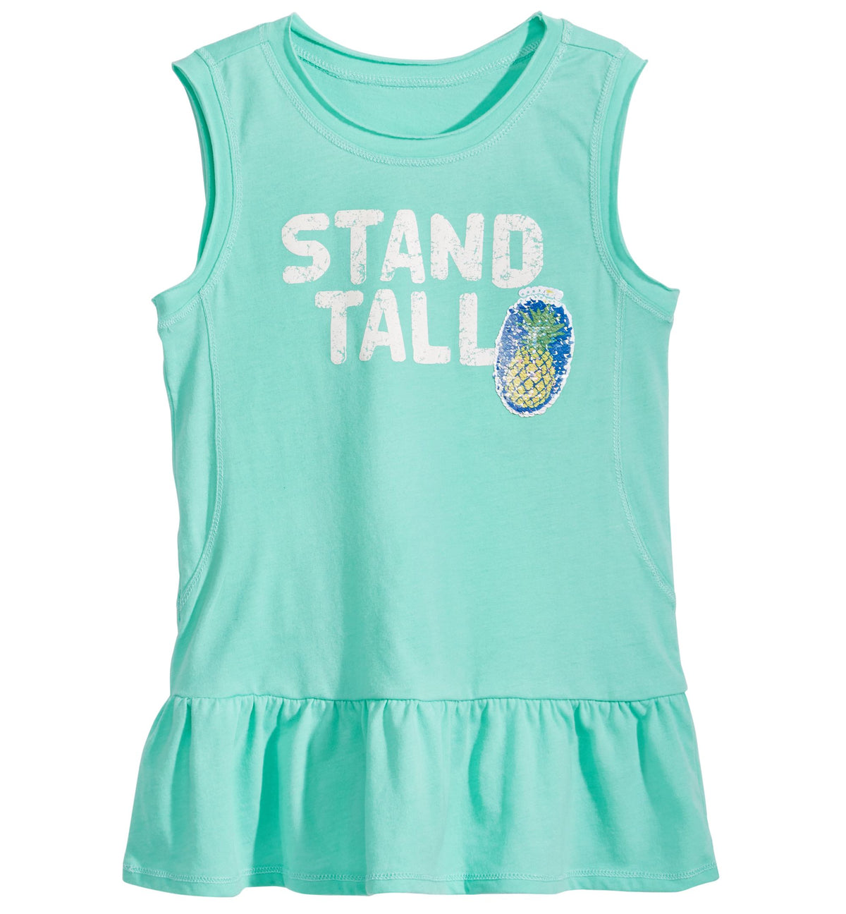 Kandy Kiss Big Girls Reversible Sequin Tank Top