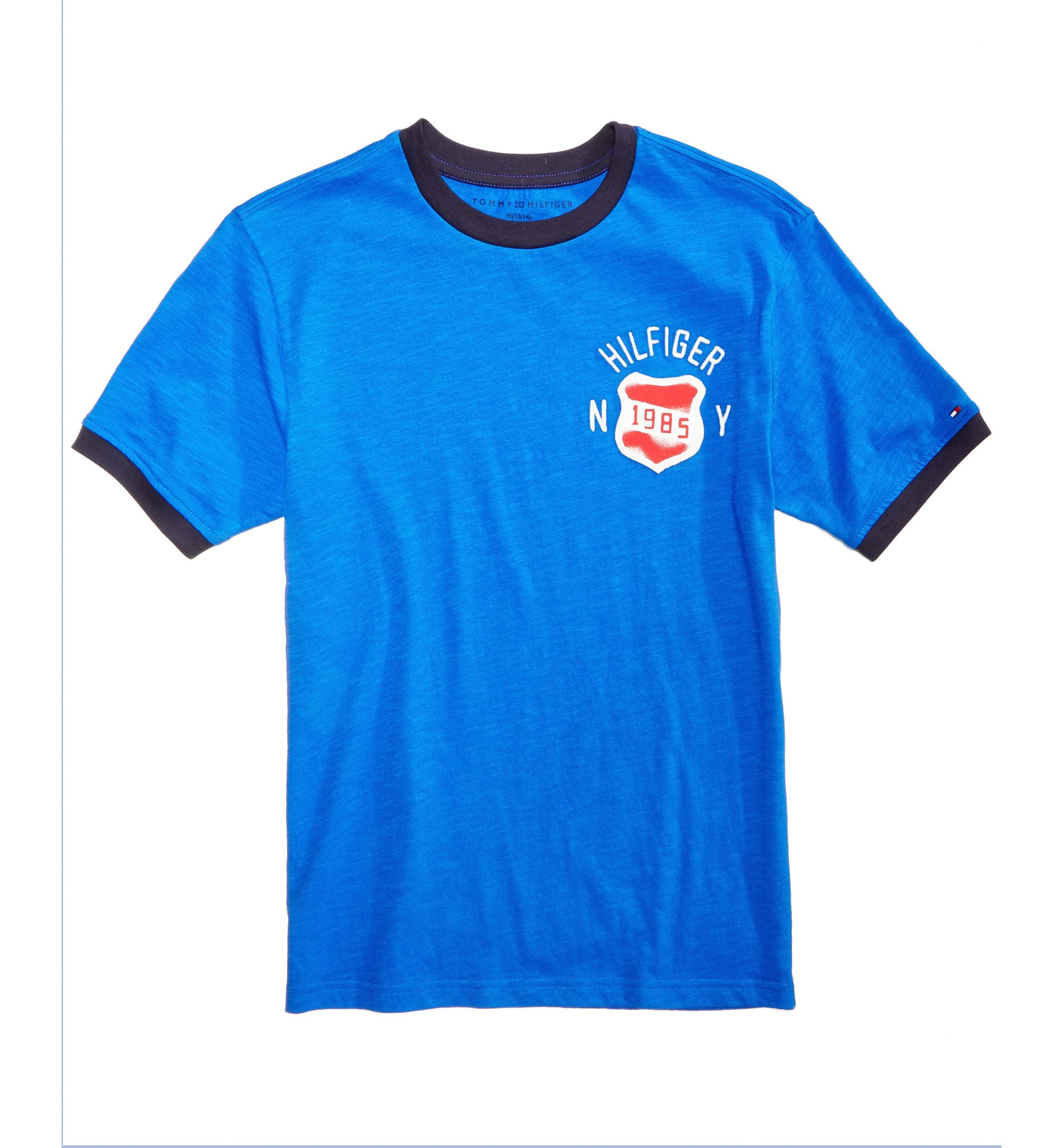 Tommy Hilfiger Big Boys Patch Cotton T-Shirt