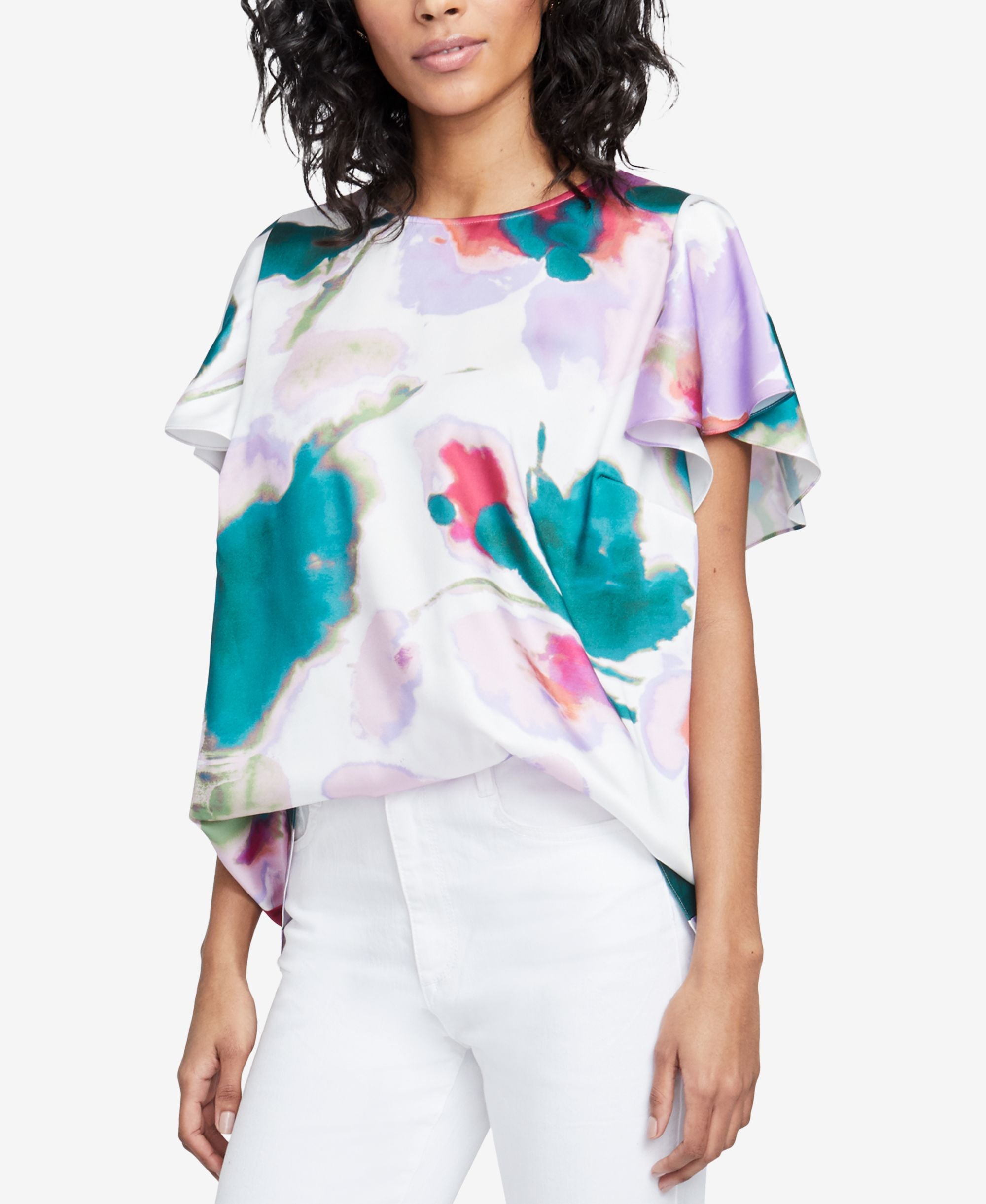 Rachel Rachel Roy Amalfi Floral Print Top