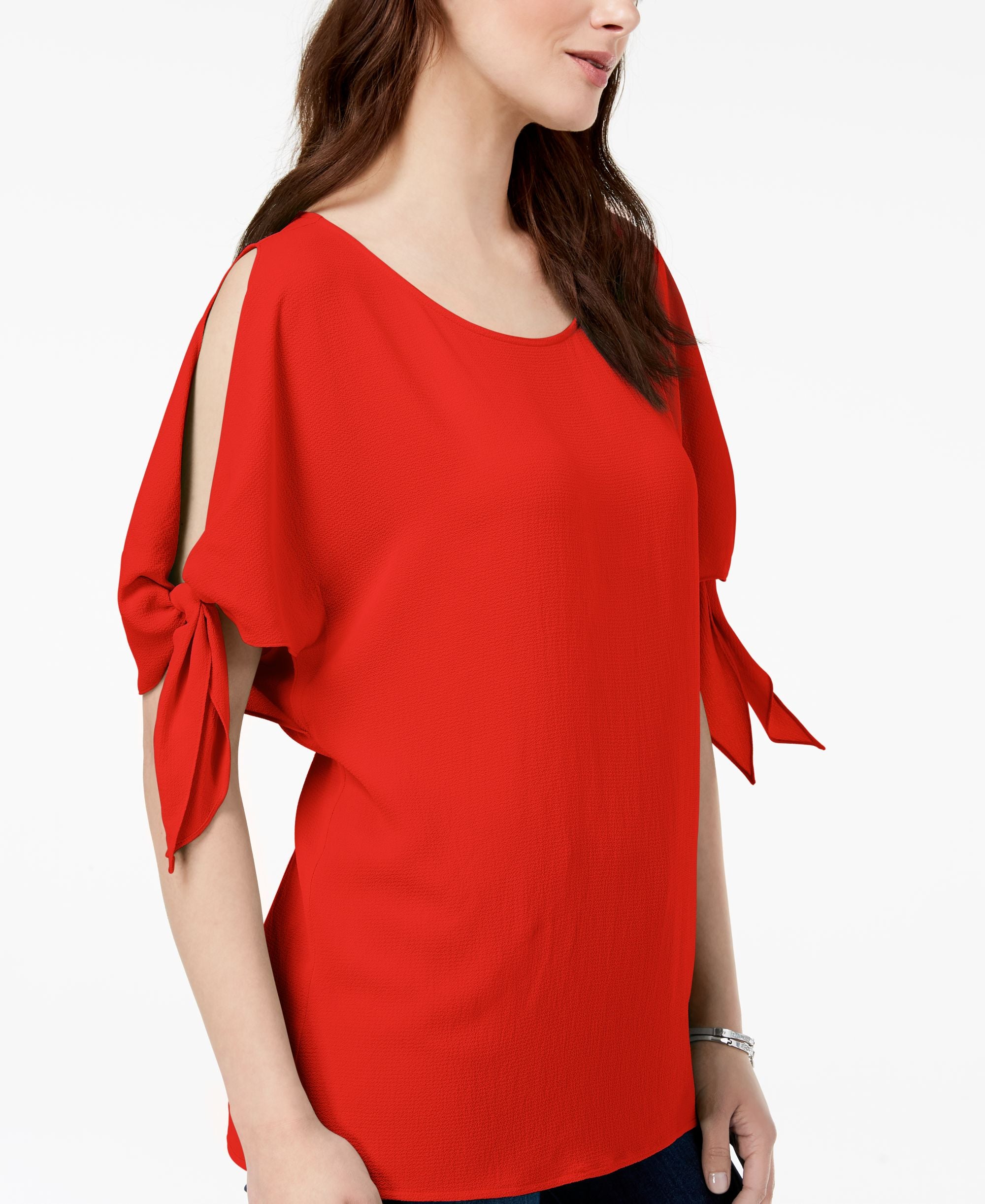 Michael Michael Kors Split Sleeve Top