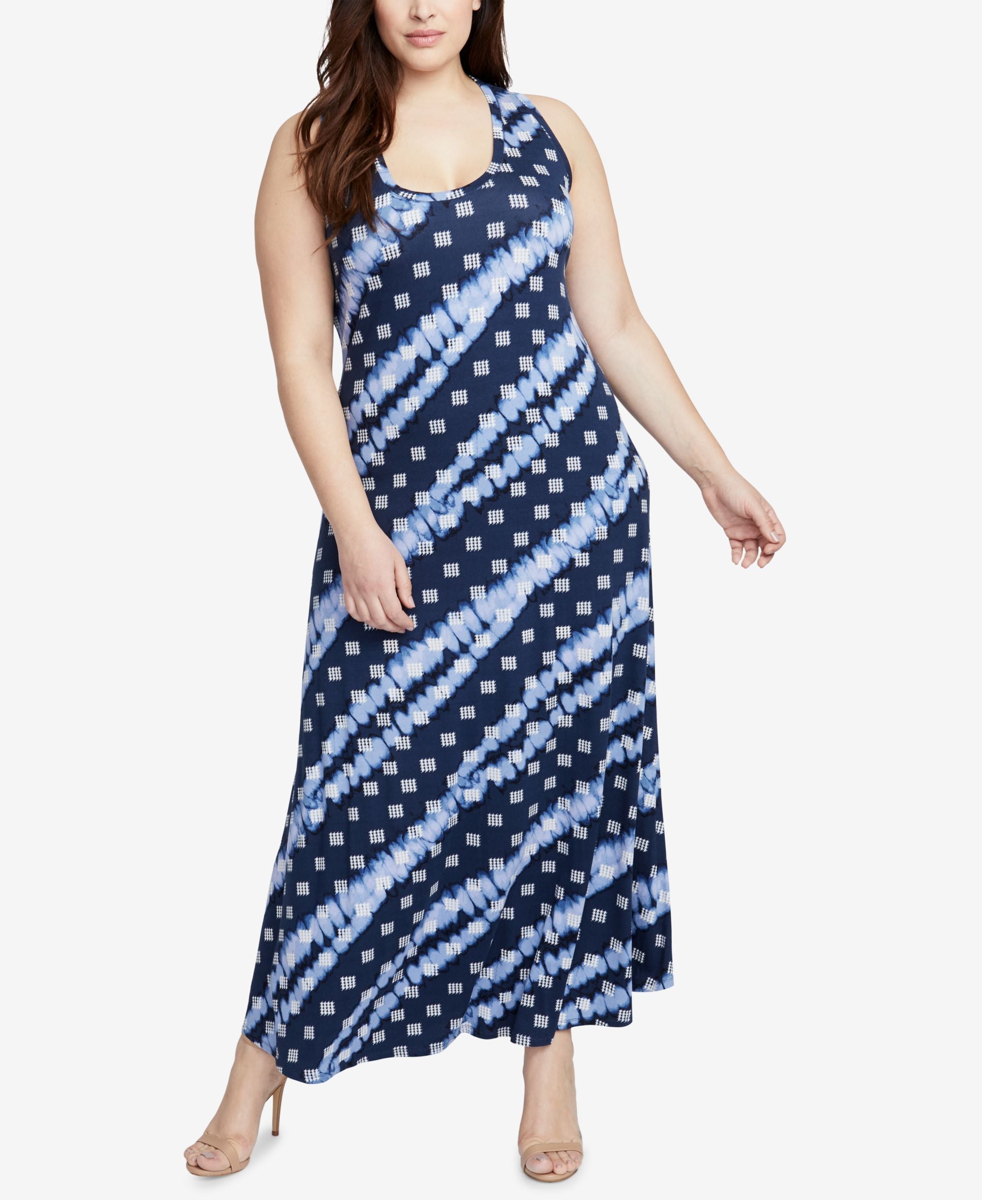 Rachel Rachel Roy Plus Size Printed Maxi Dress