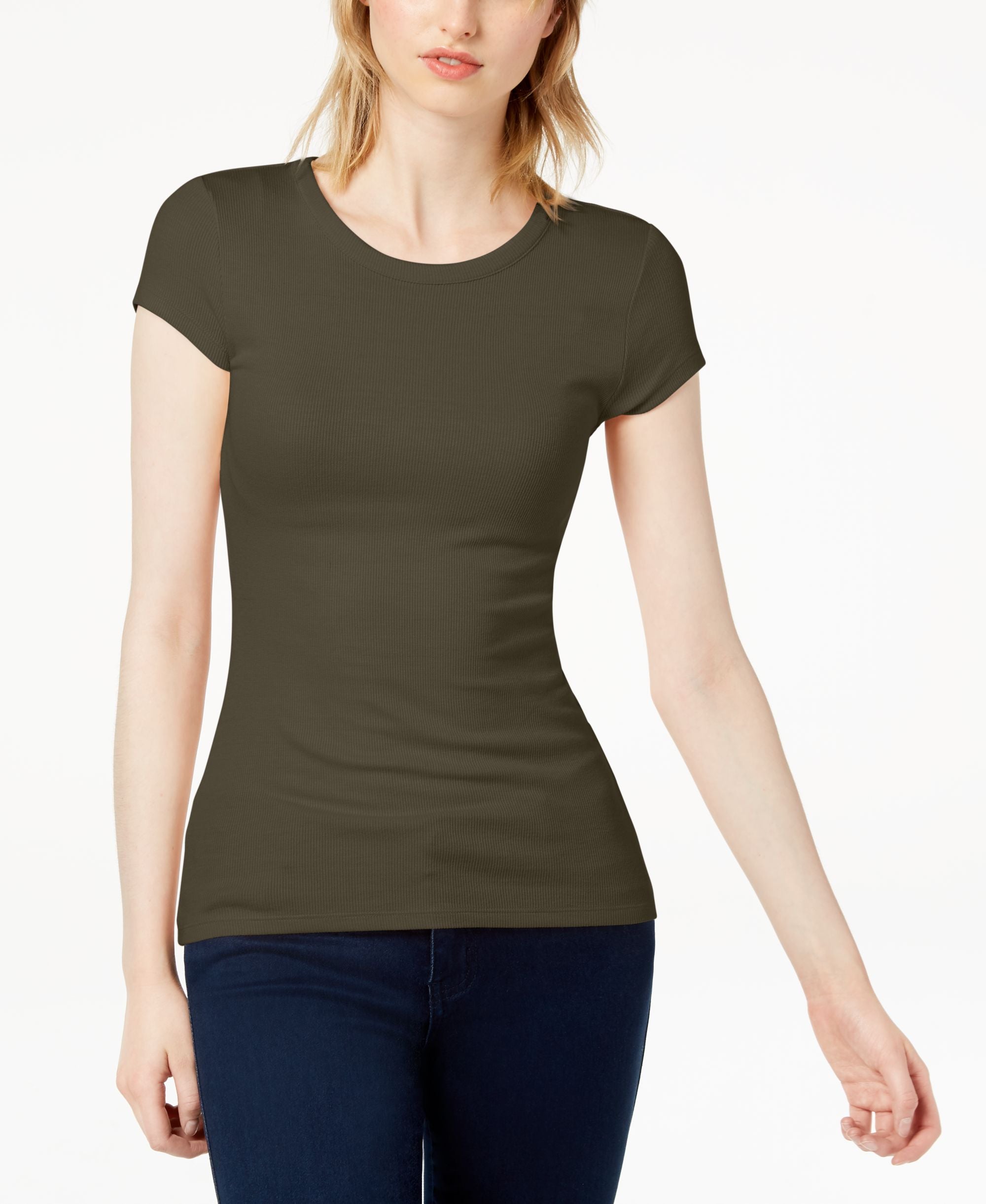 Bar III Ribbed T-Shirt