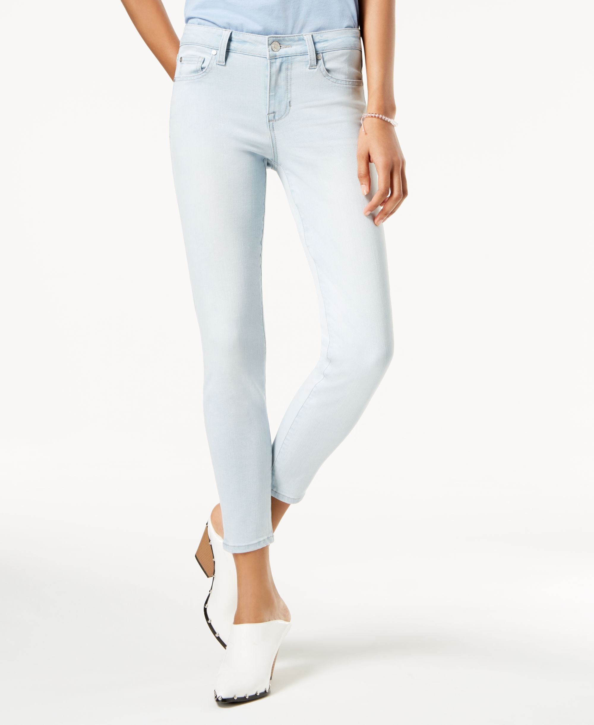 Body Sculpt By Celebrity Pink Juniors Super Slimmer Slim Your Thigh Ankle Jeans