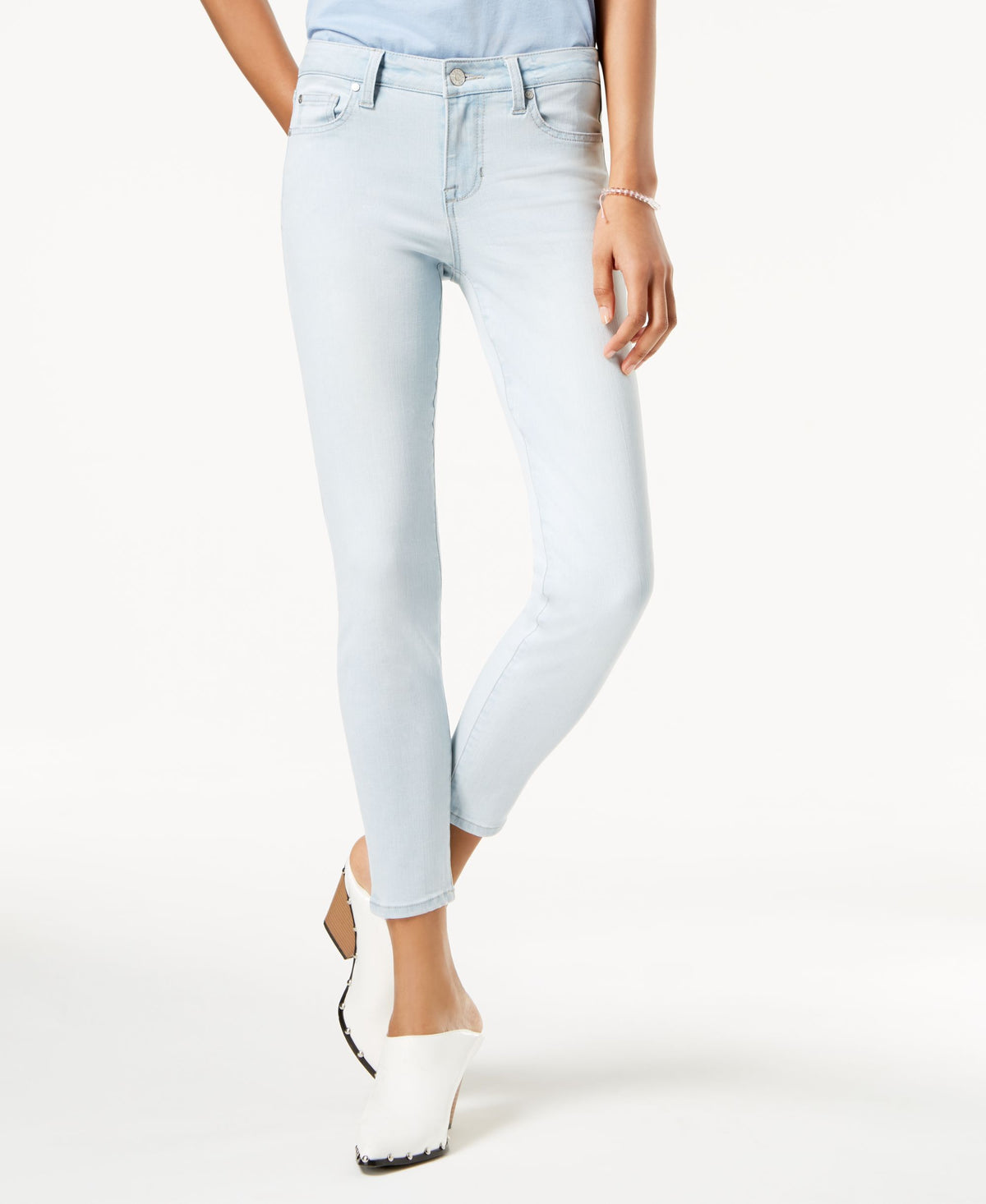 Body Sculpt By Celebrity Pink Juniors Super Slimmer Slim Your Thigh Ankle Jeans