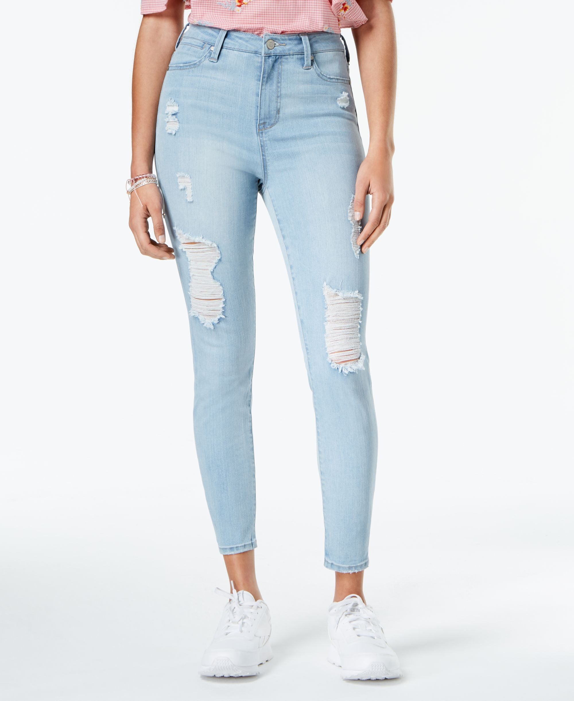 Celebrity Pink Juniors High Rise Skinny Ankle Jeans