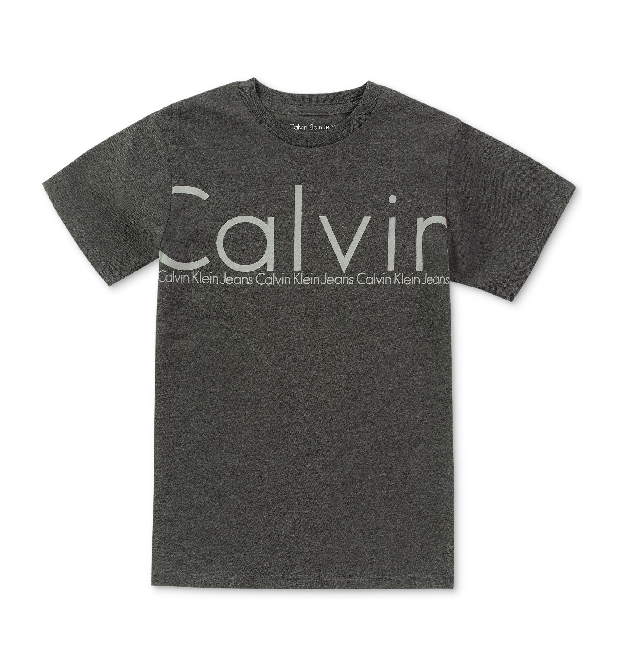Calvin Klein Big Boys Graphic Print T-Shirt
