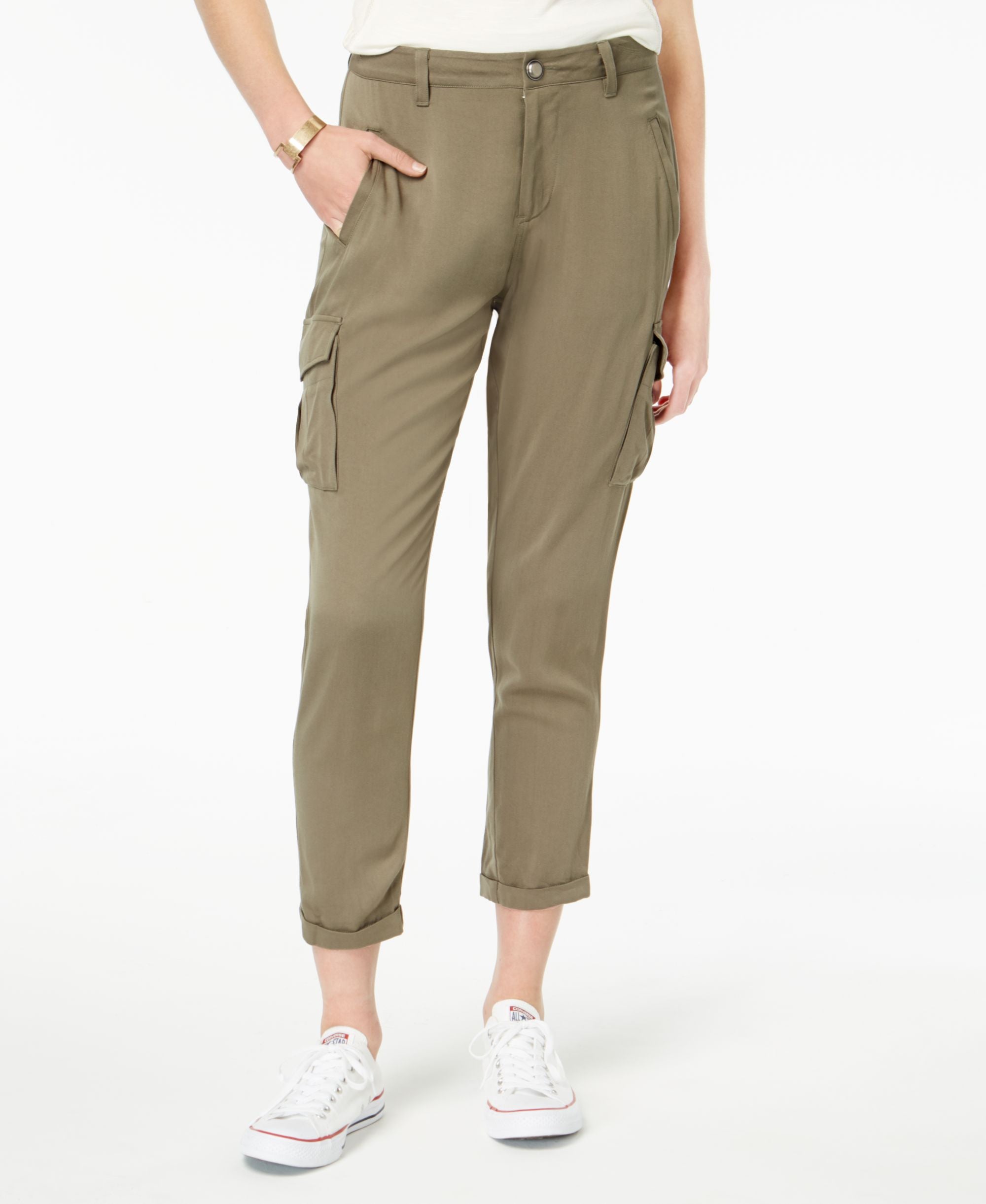 Juniors' Soft Cargo Pants