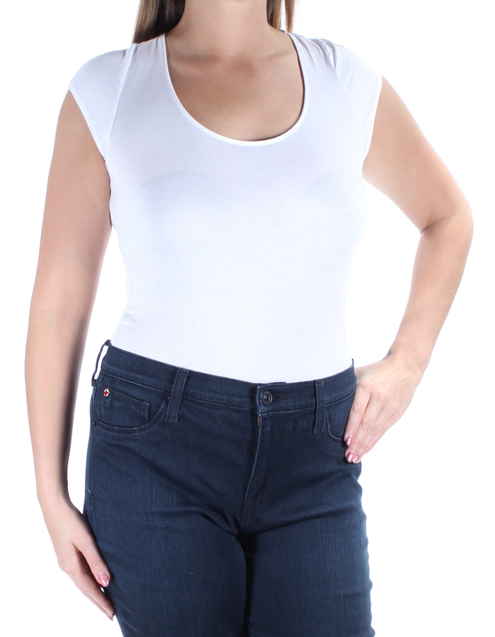 Intimately Free People Women's All About The Back Lace up Bodysuit White Large