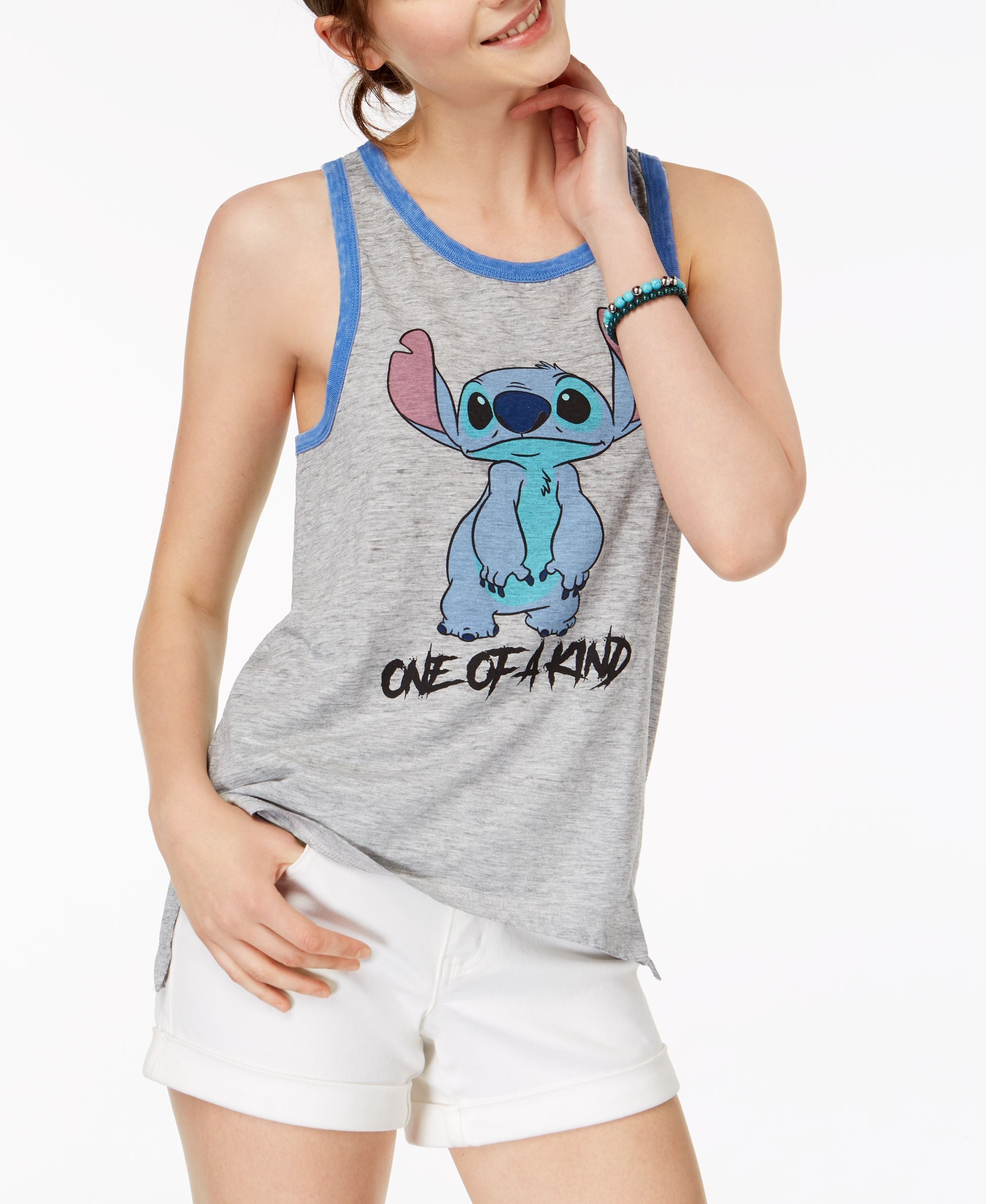 Freeze 24 7 Juniors Lilo Stitch Graphic Tank Top