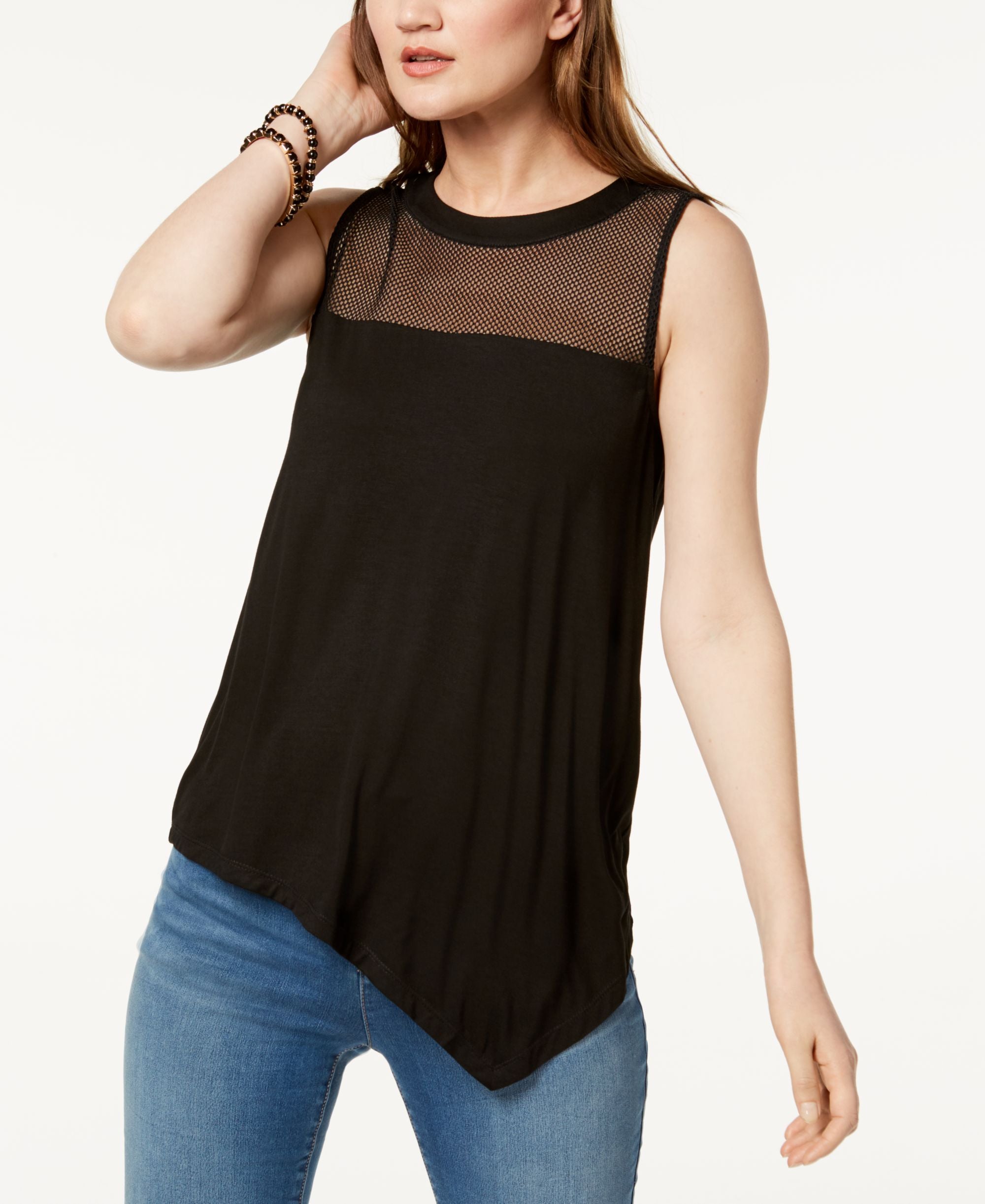 Asymmetrical Illusion Top