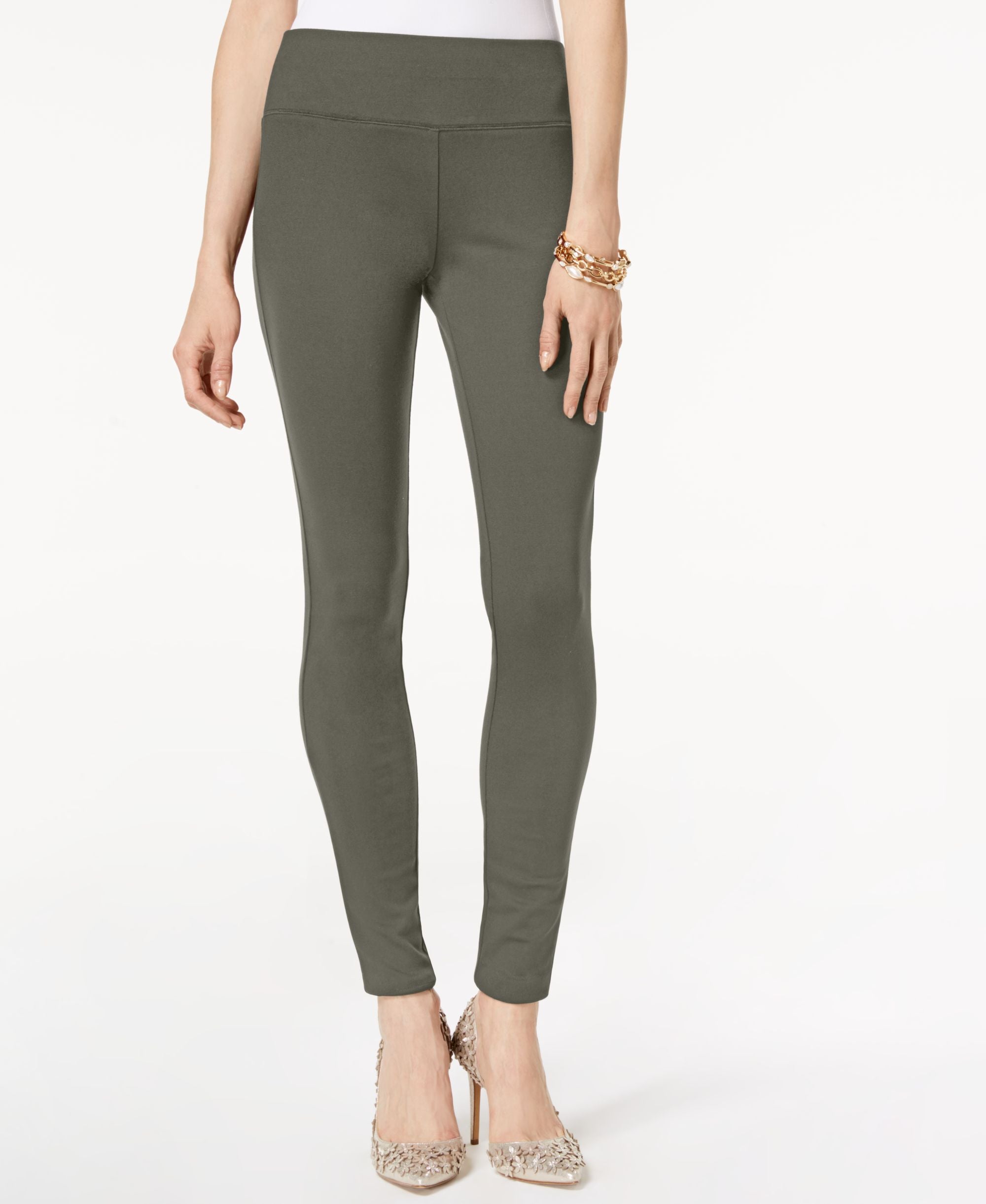 INC International Concepts Pull On Ponte Skinny Pants