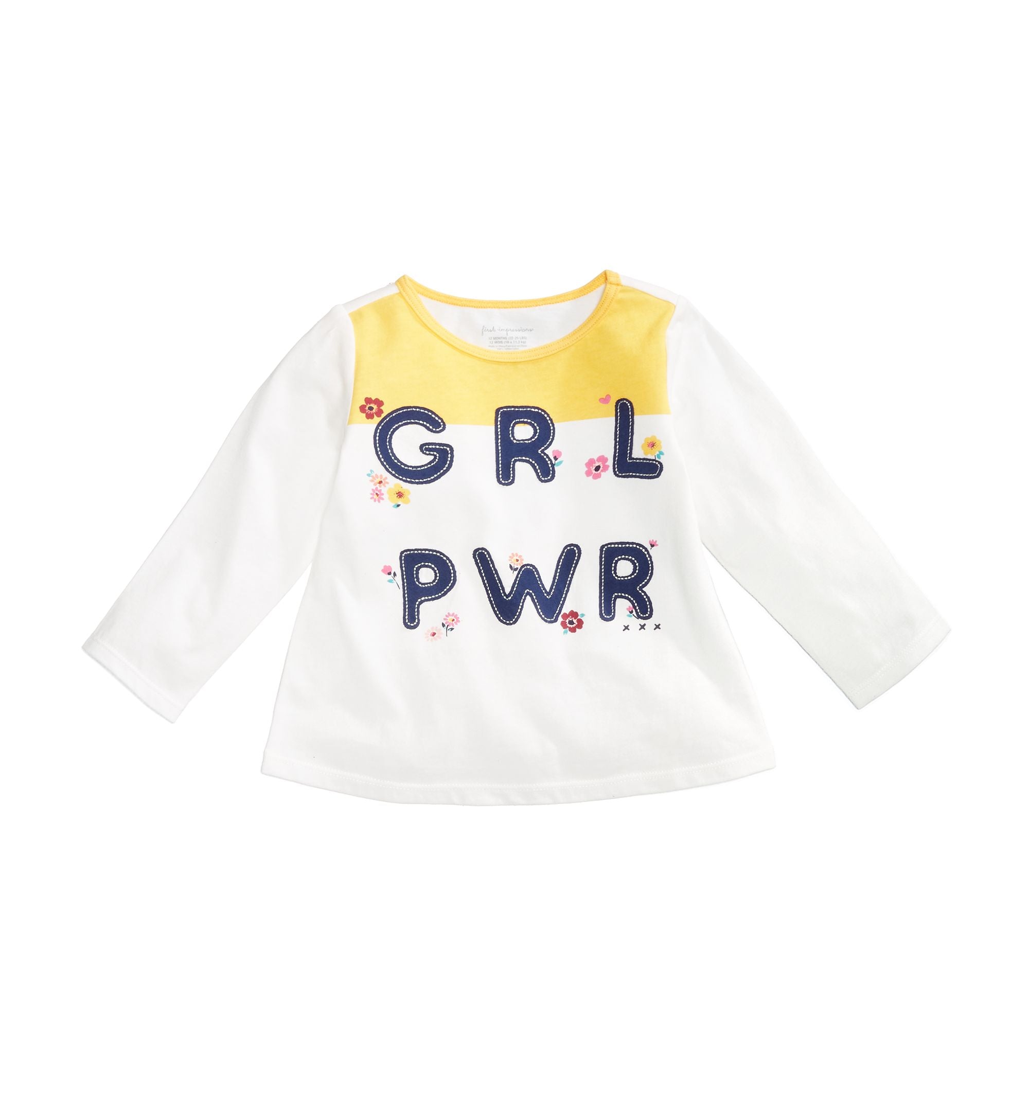 Baby Girls Graphic-Print Cotton T-Shirt