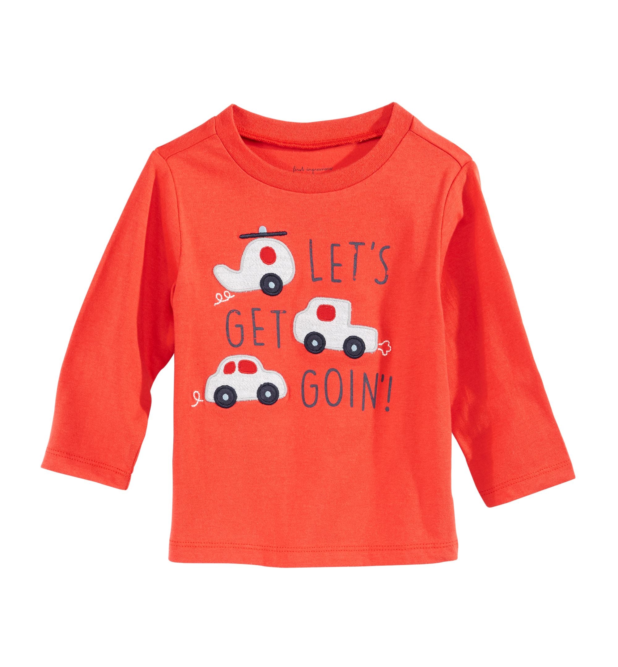 First Impressions Toddler Boys Cars Print Cotton T-Shirt