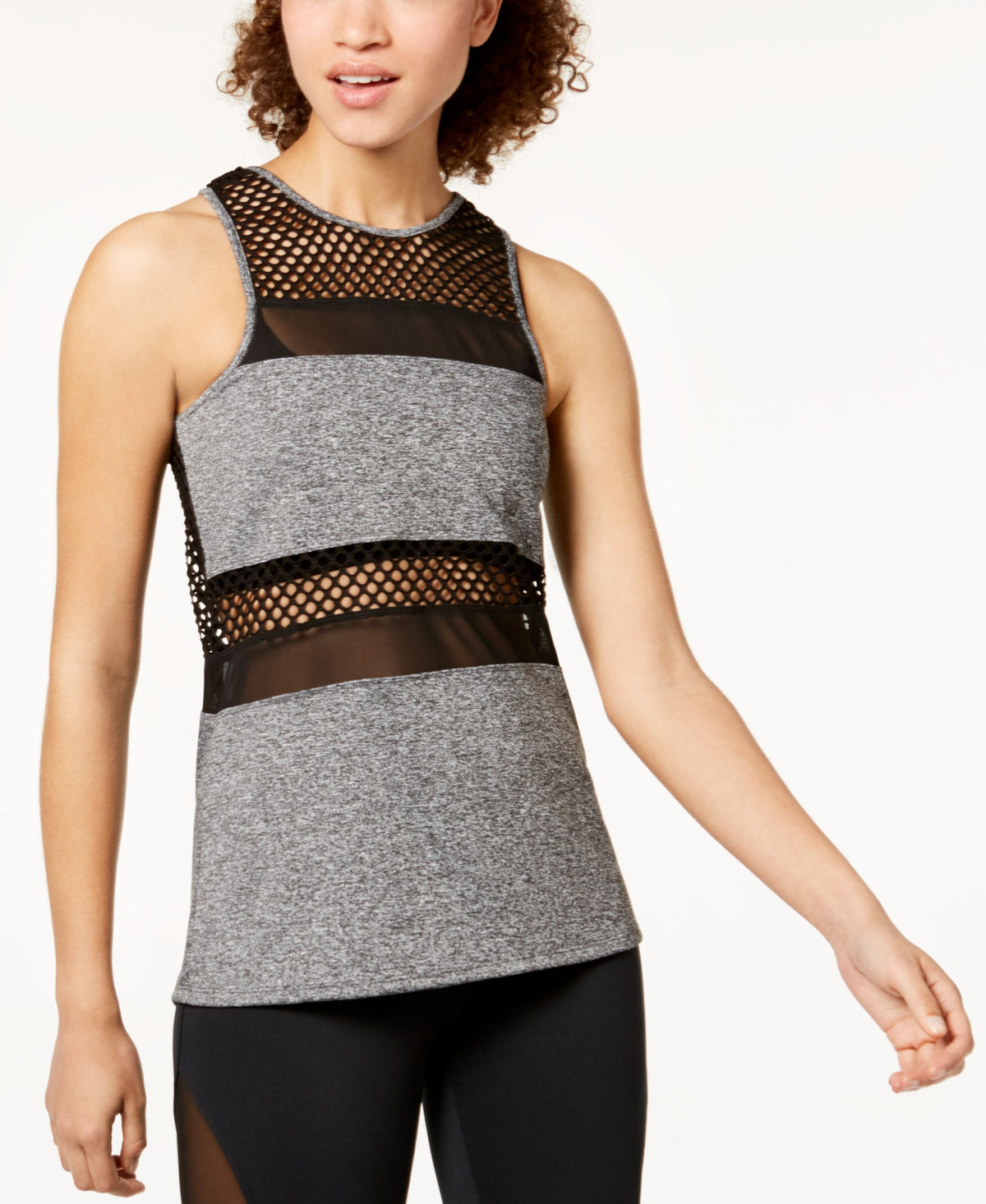 Juniors' Mesh Tank Top