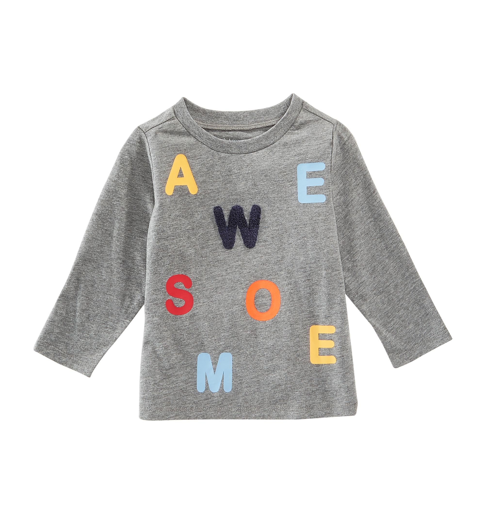 First Impressions Baby Boys Awesome Print T-Shirt