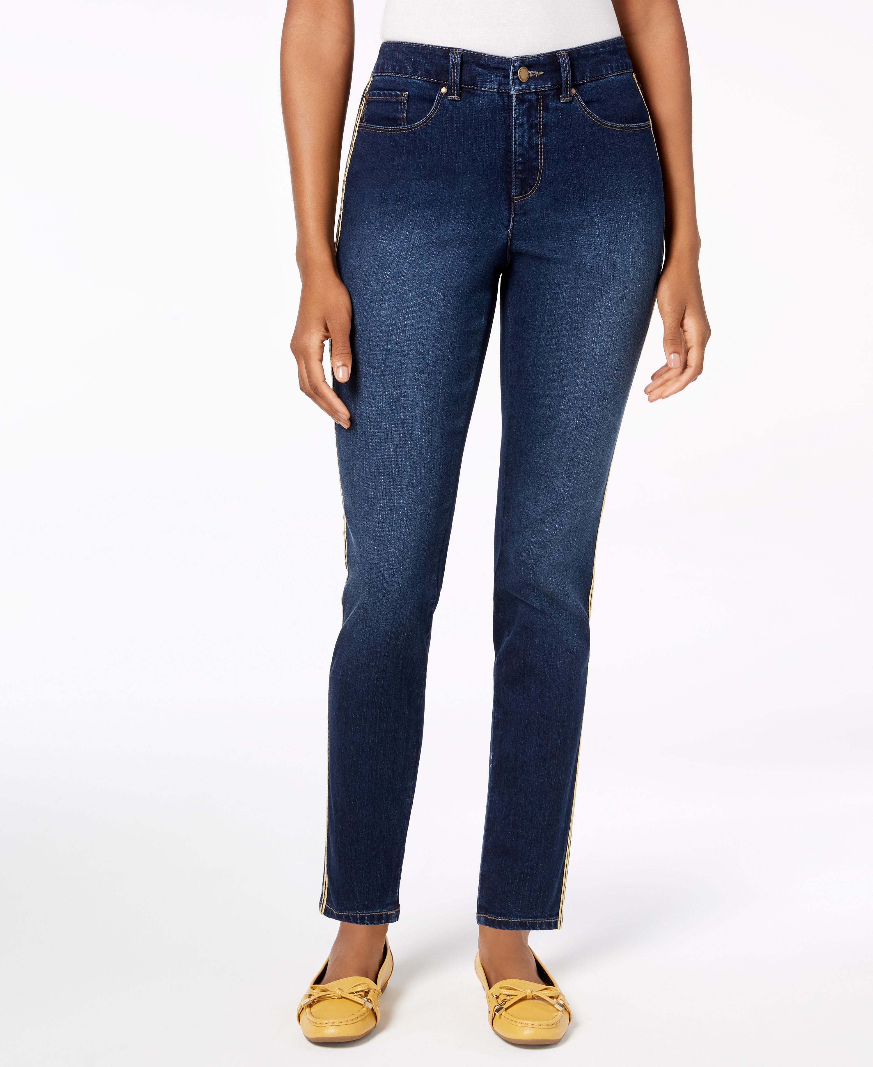 Petite Bristol Tummy-Control Skinny Jeans
