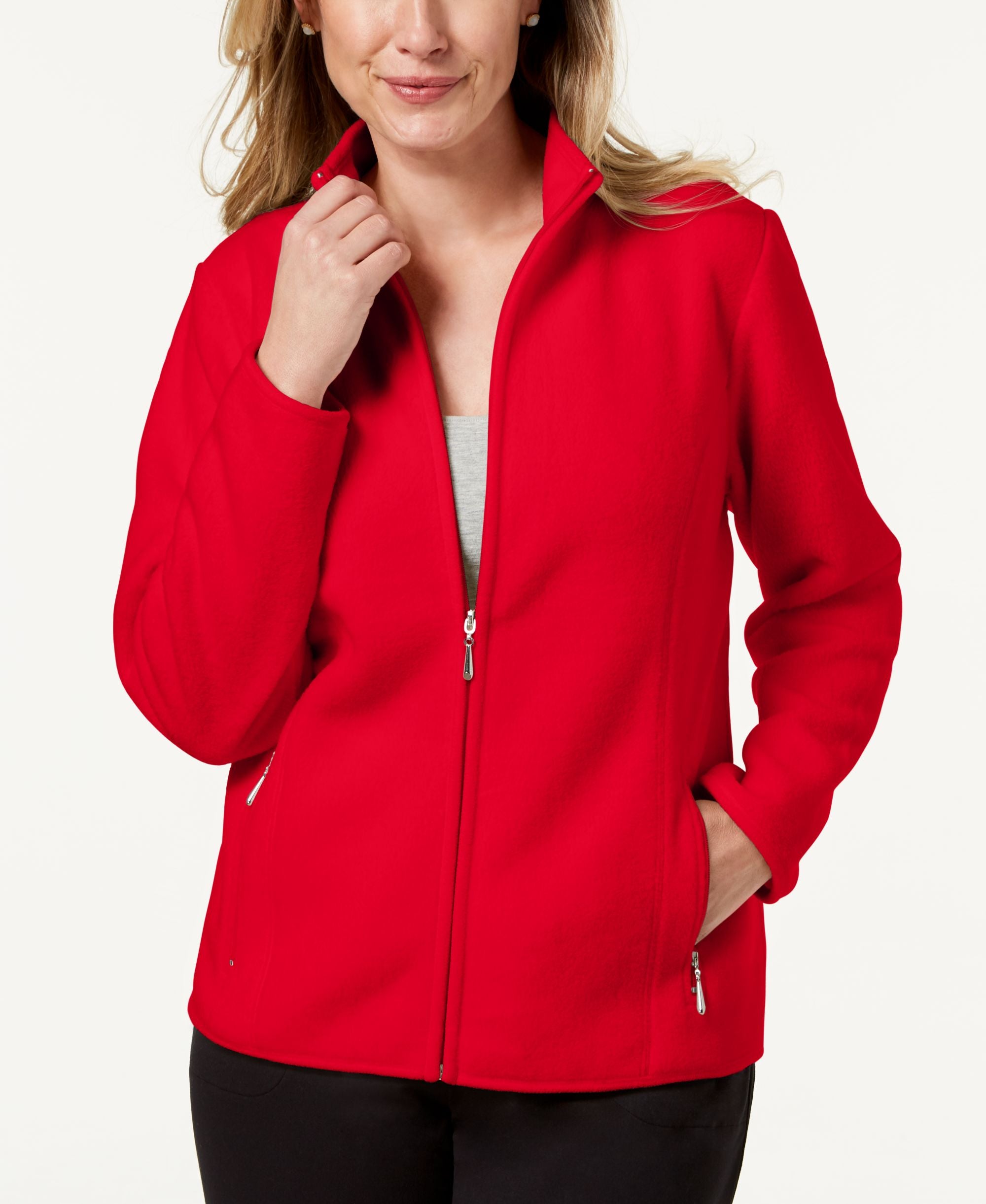 Women's Zip-Up Zeroproof Fleece Jacket
