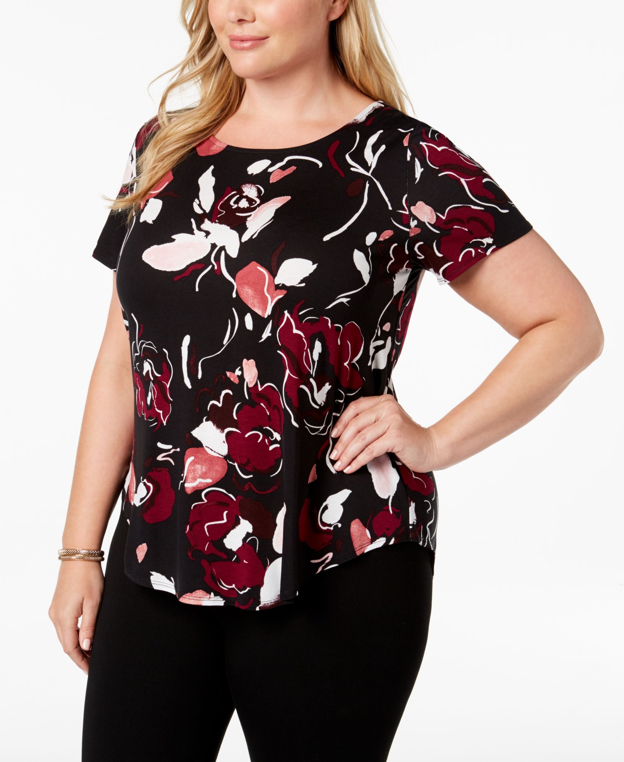 Plus Size Printed T-Shirt