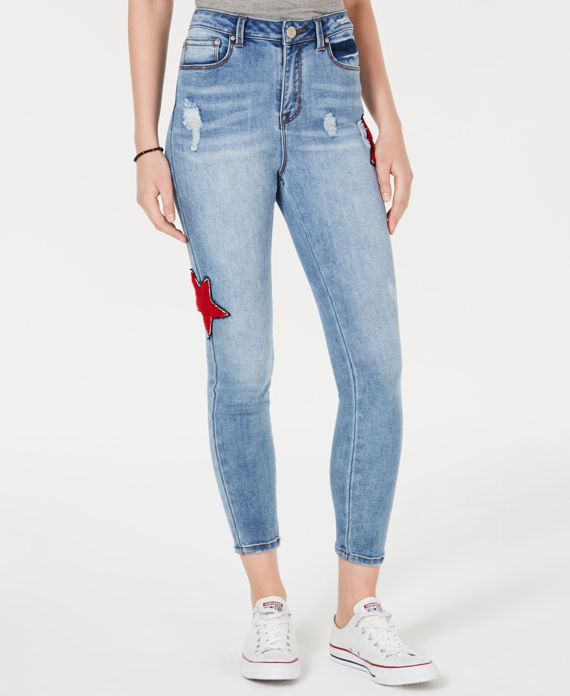 Indigo Rein Juniors Star Skinny Jeans