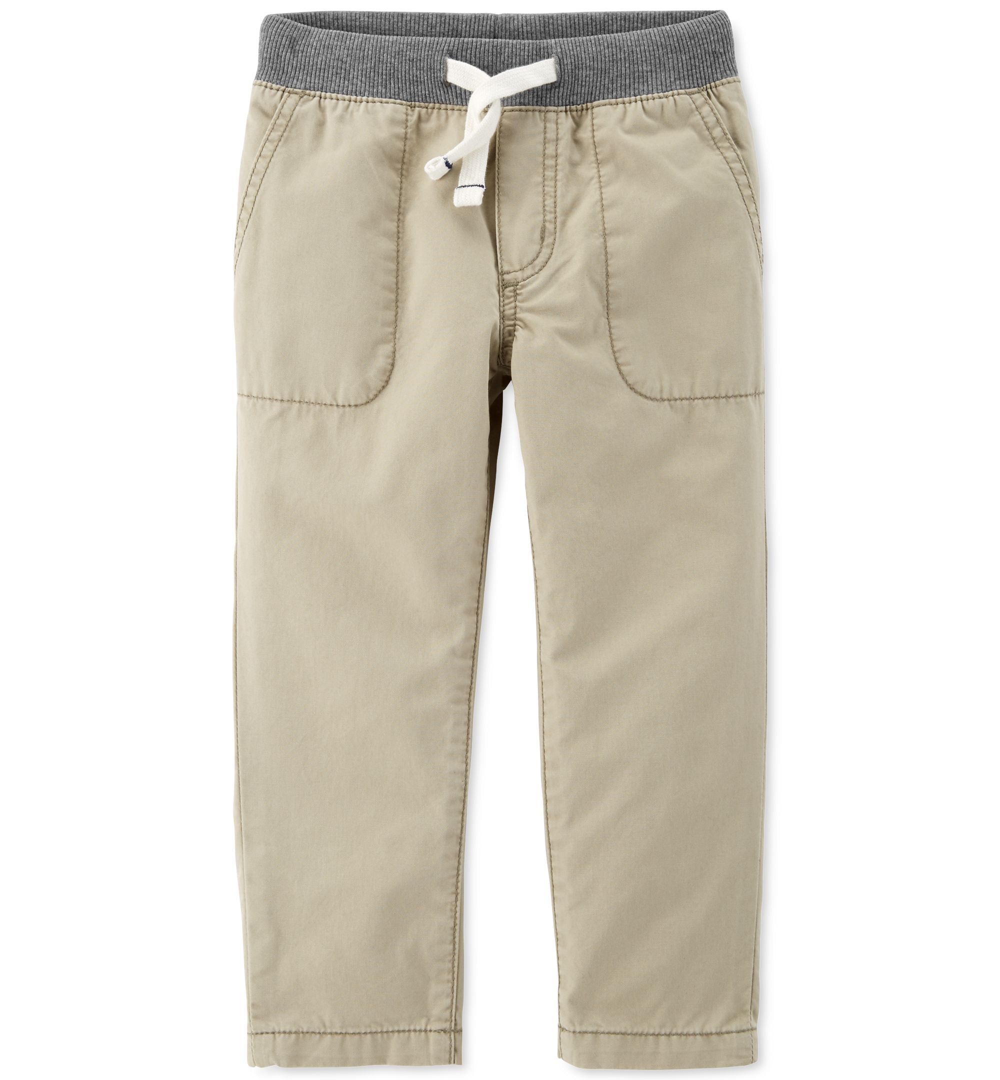 Carters Baby Boys Ribbed Waist Cotton Pants