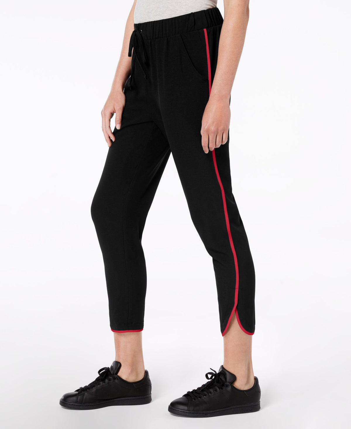 Be Bop Juniors Dolphin Hem Piped Jogger Pants