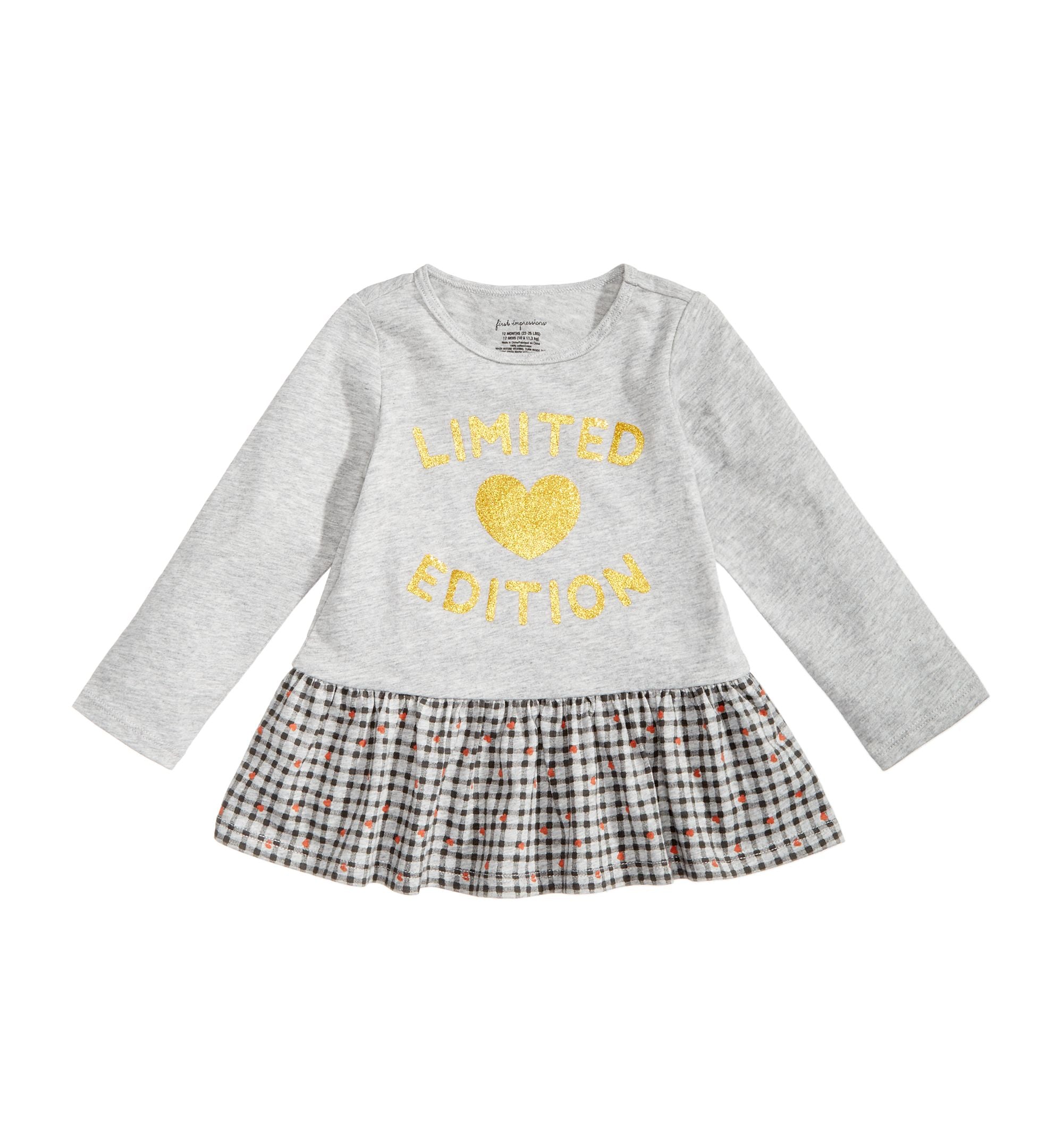 First Impressions Baby Girls Limited Edition Print Cotton Tunic