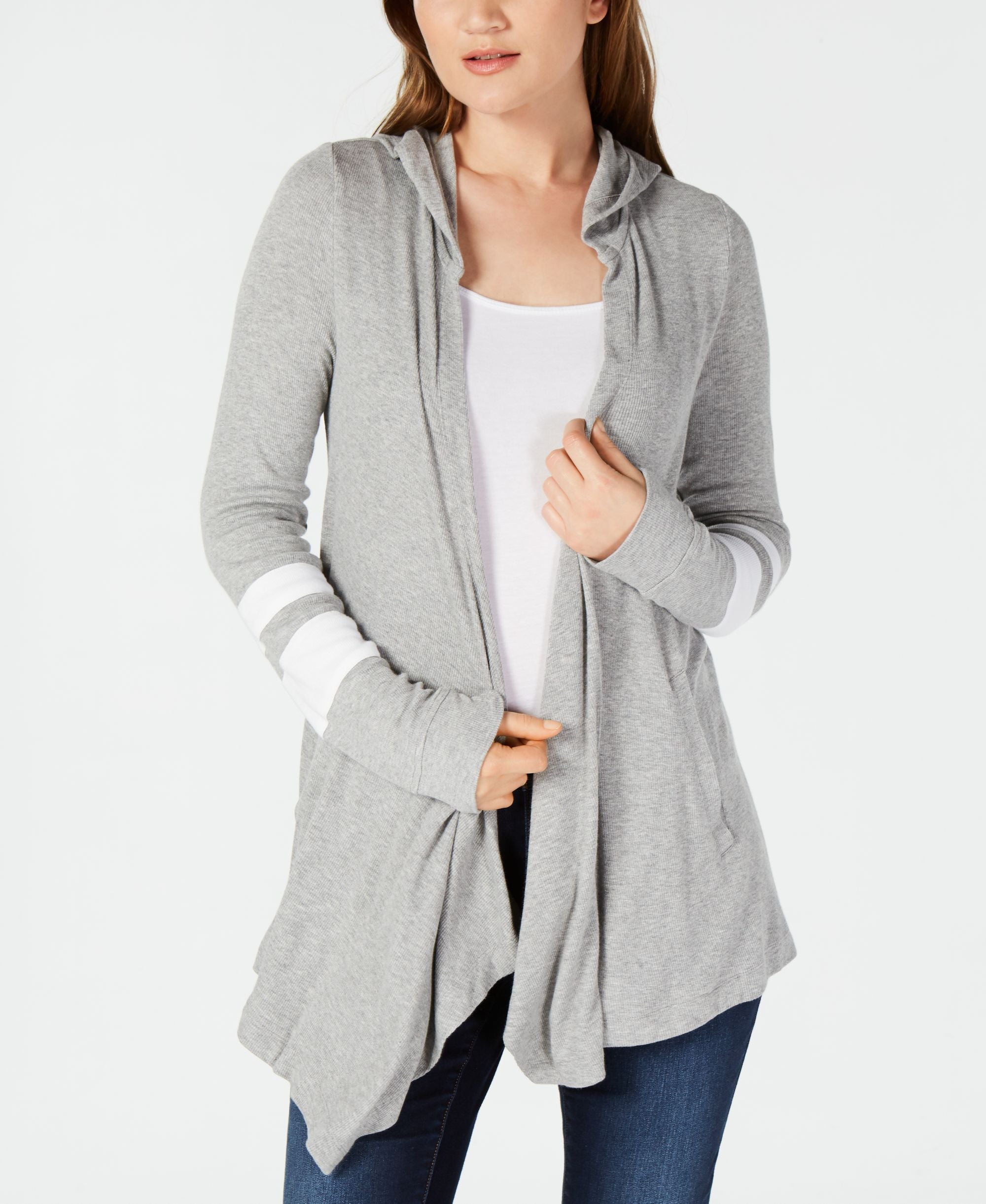 Hooded Varsity Stripe Cozy