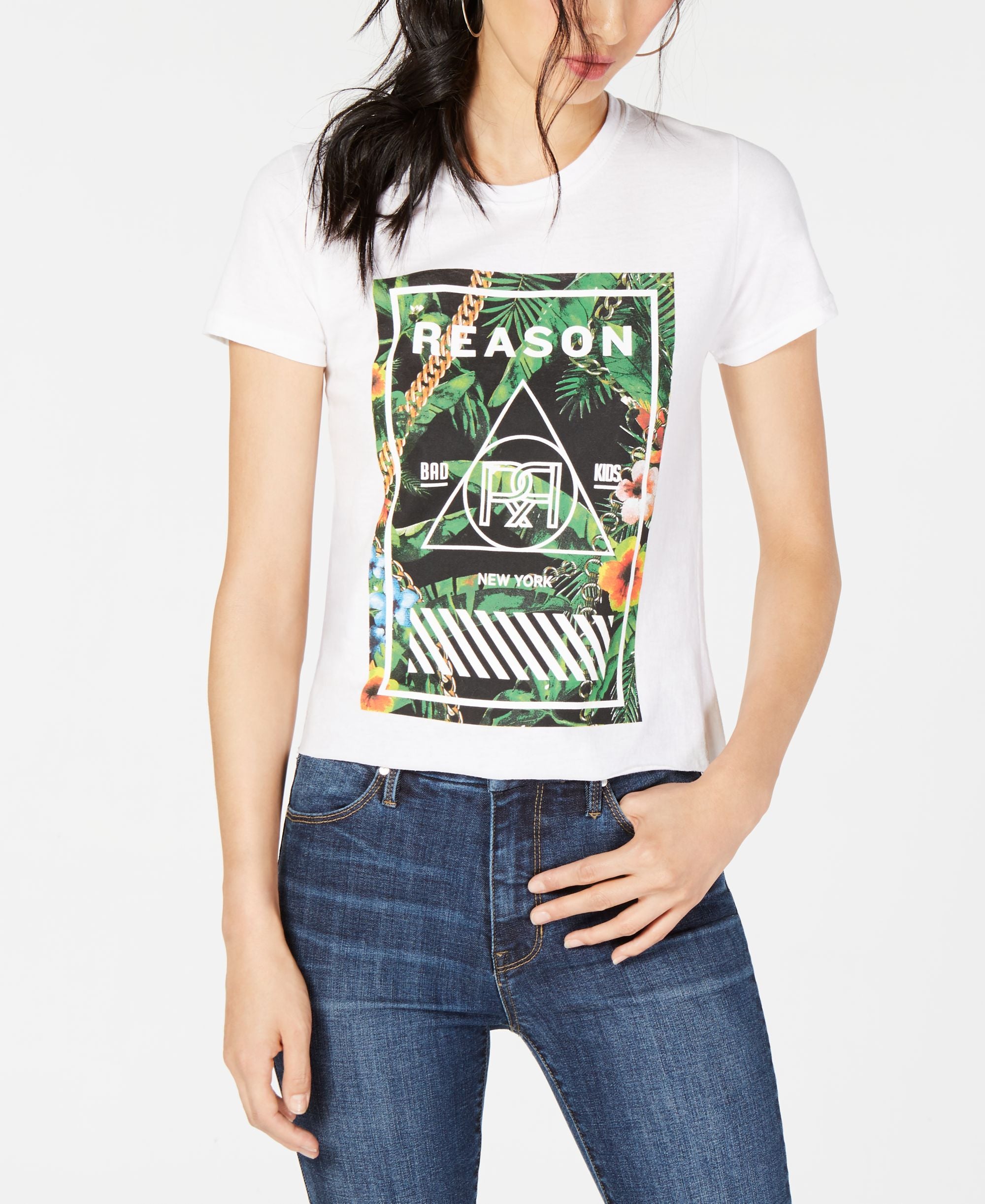 Reason Cotton Graphic T-Shirt