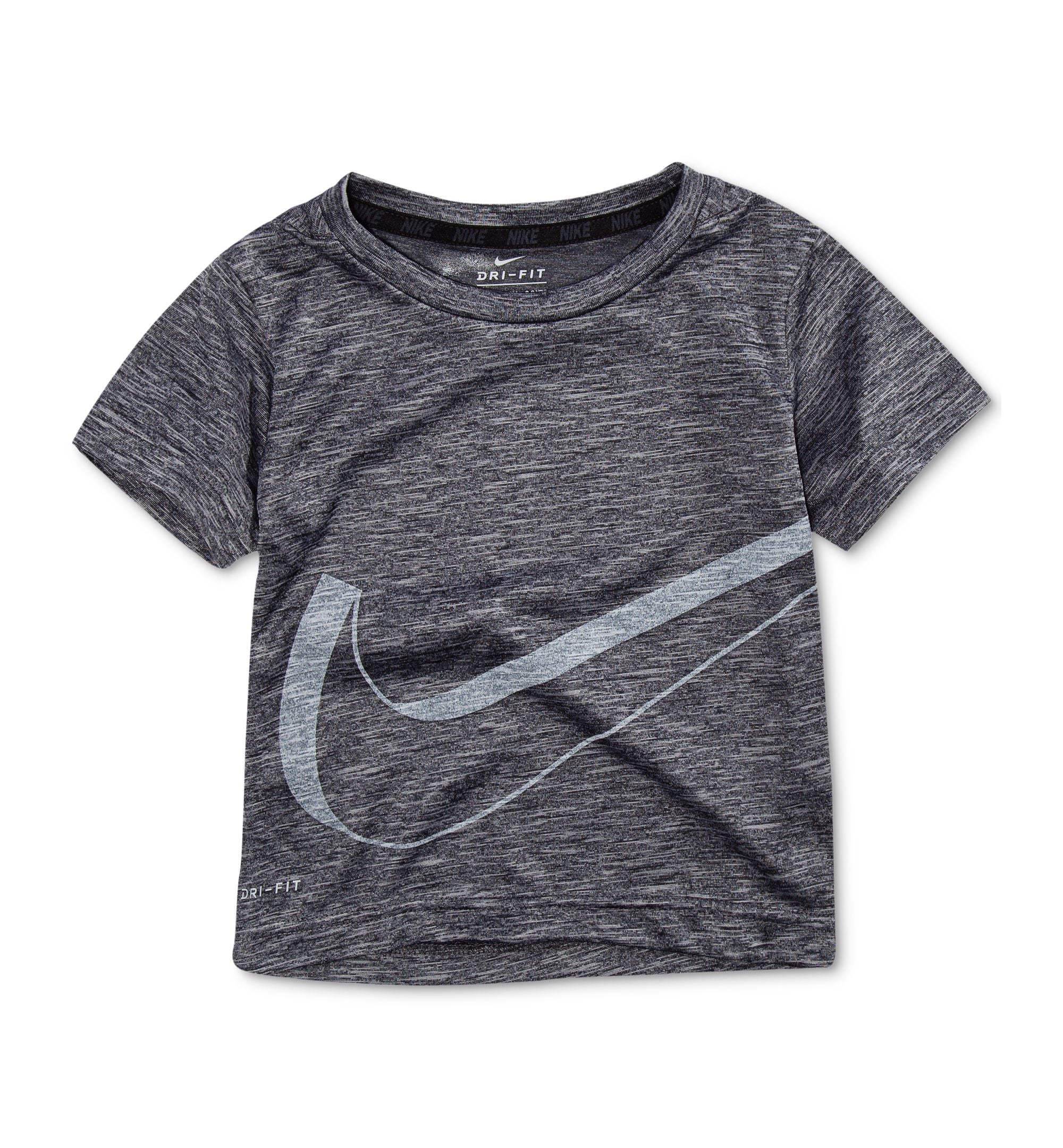 Nike Little Boys Swoosh Print T-Shirt