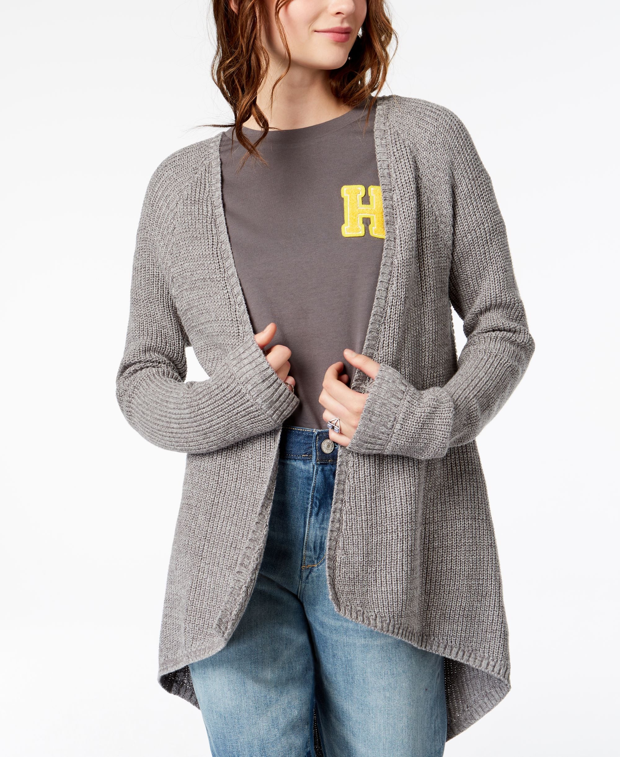 Ohmg Juniors Open Front Cardigan