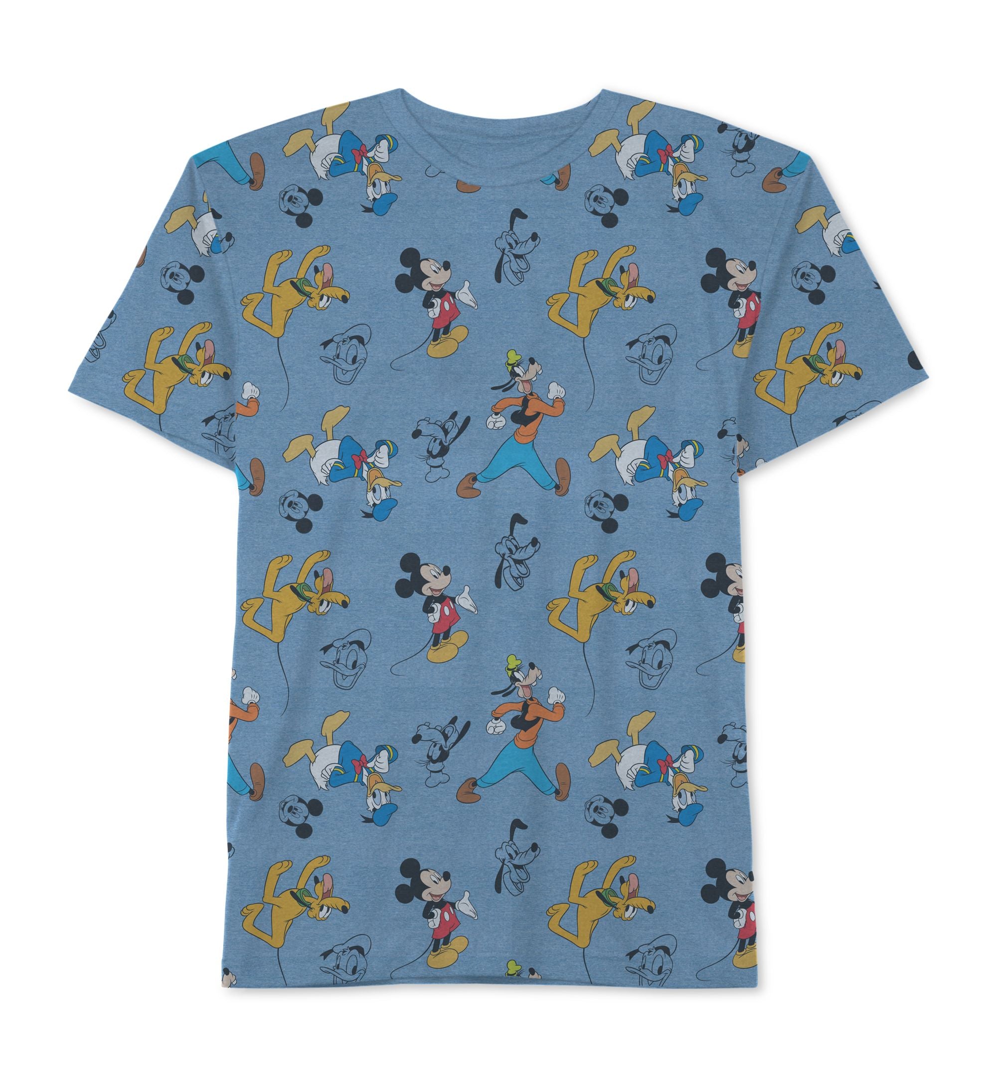 Disney Big Boys Mickey Mouse Printed T-Shirt