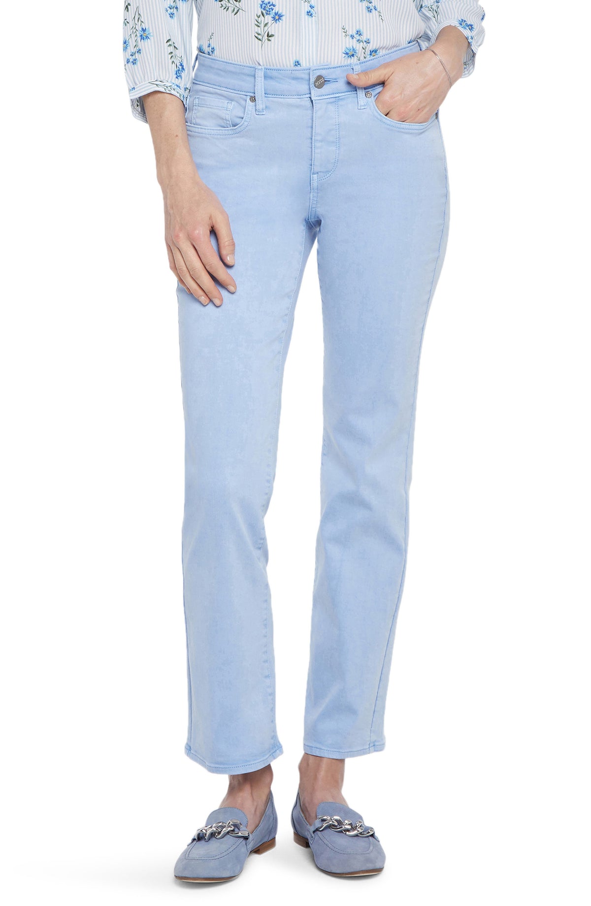 NYDJ Marilyn Straight-Leg Ankle Jeans