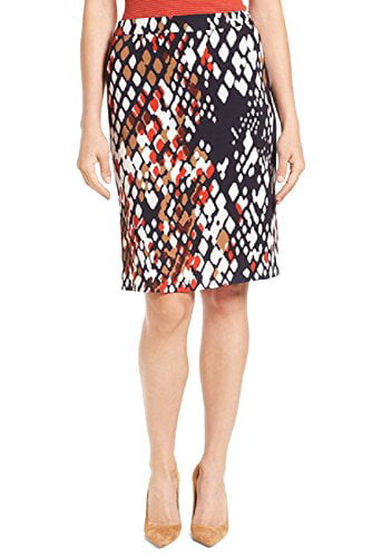Hugo Boss Vilea1 Abstract Print Pencil