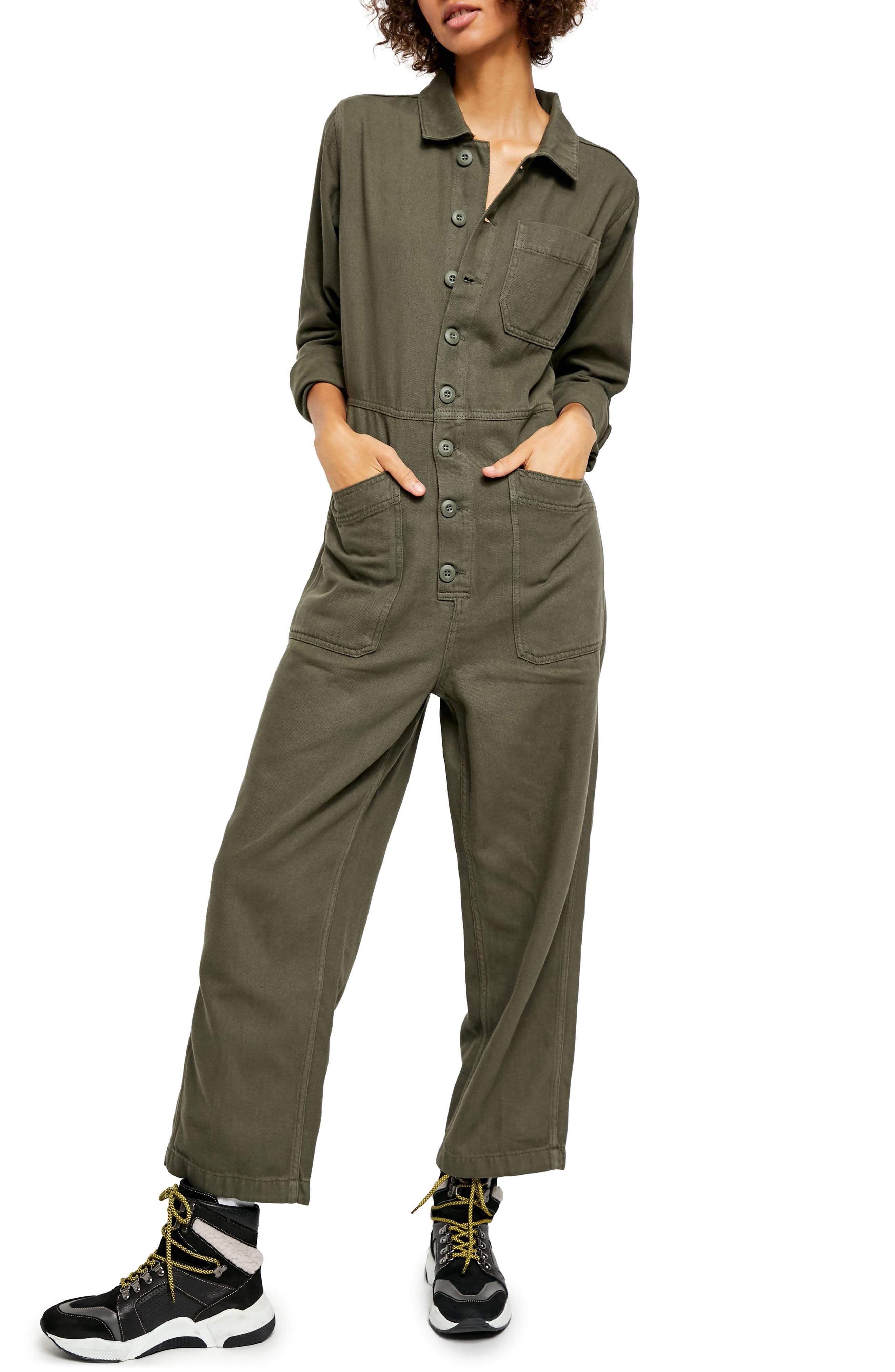 Free People Gia Coverall Jumpsuit
