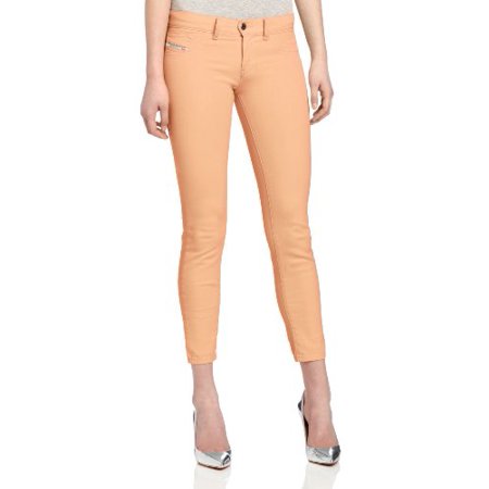 Diesel Women's Livier Super-Slim Legging Jean 0661V, Peach, 28