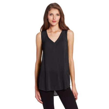 Diesel Women's Taja V-Neck Blouse, Black, Large