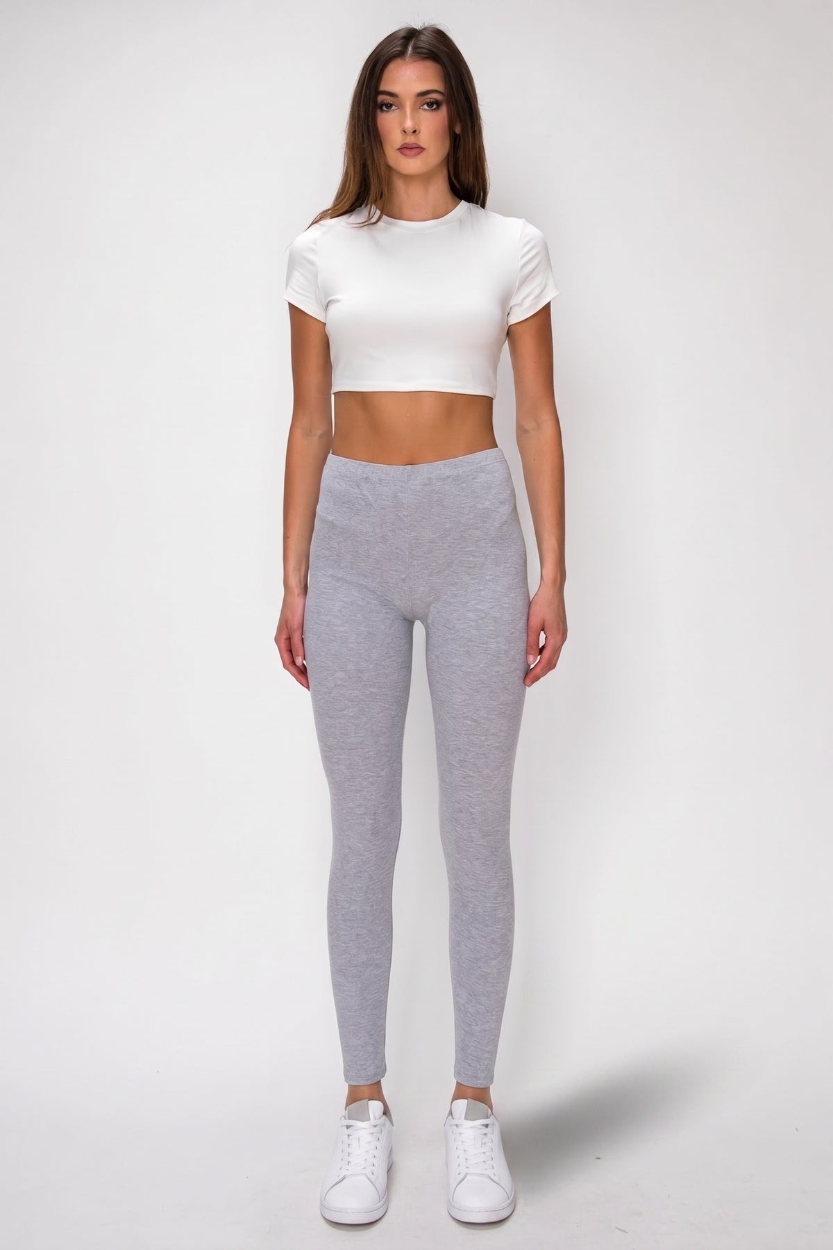 CottonSoft Full-Length High-Waist Legging