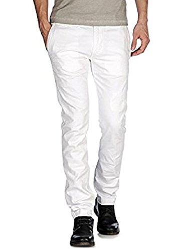 Diesel Chi Tight D Trousers 0Gaai White Pants