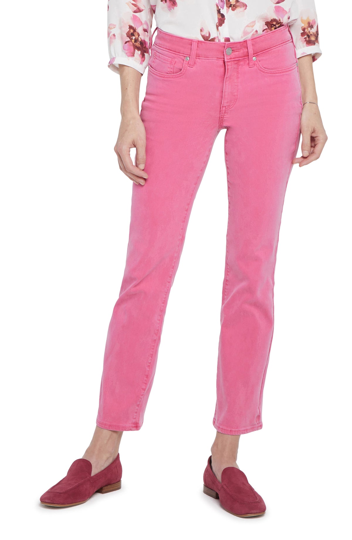 NYDJ Marilyn Straight-Leg Ankle Jeans