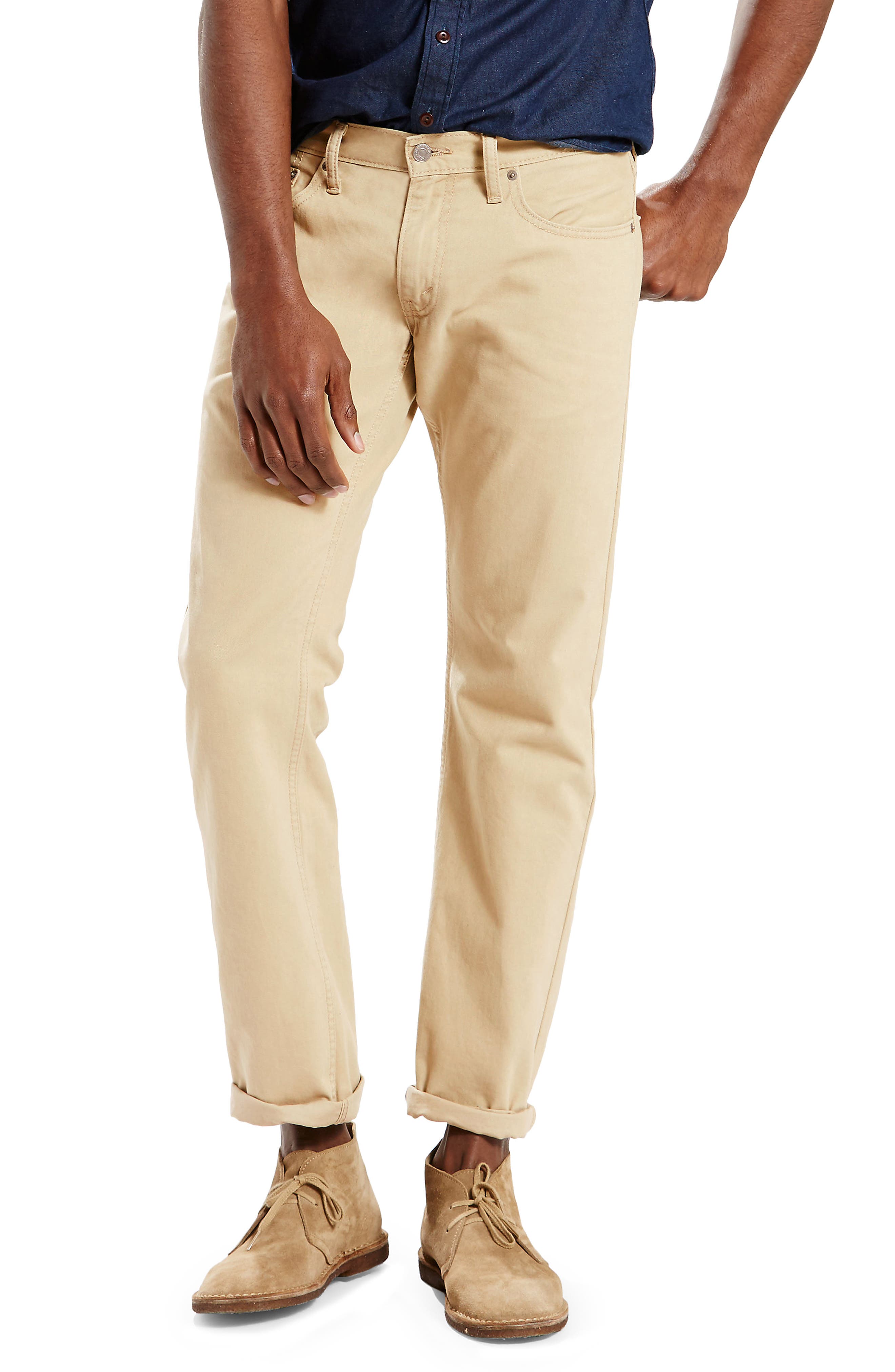Levis 514 Straight Fit Pants Twill