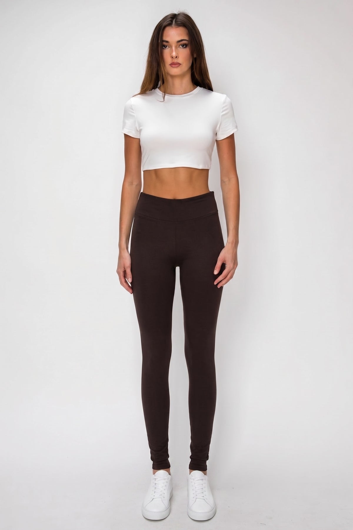 Creamy Soft Leggings High-Waist Legging with 3-Inch Waistband