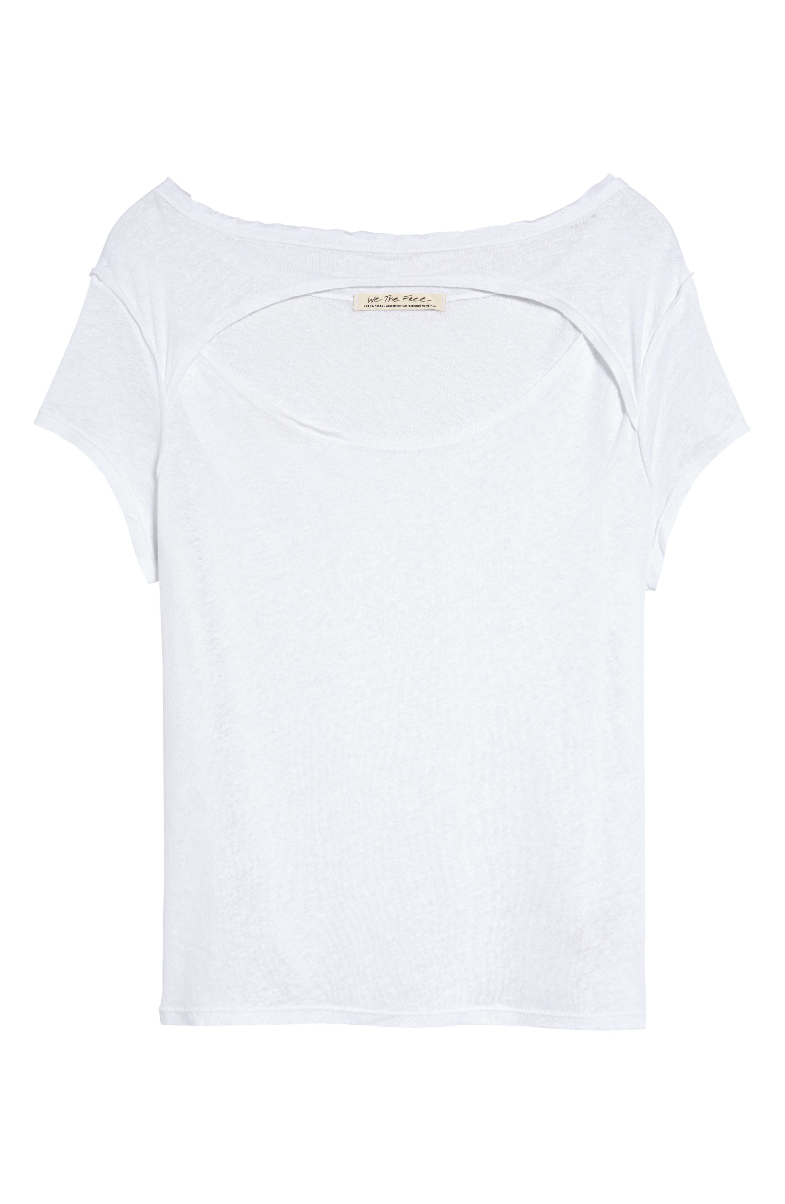 Free People June Cutout T-Shirt