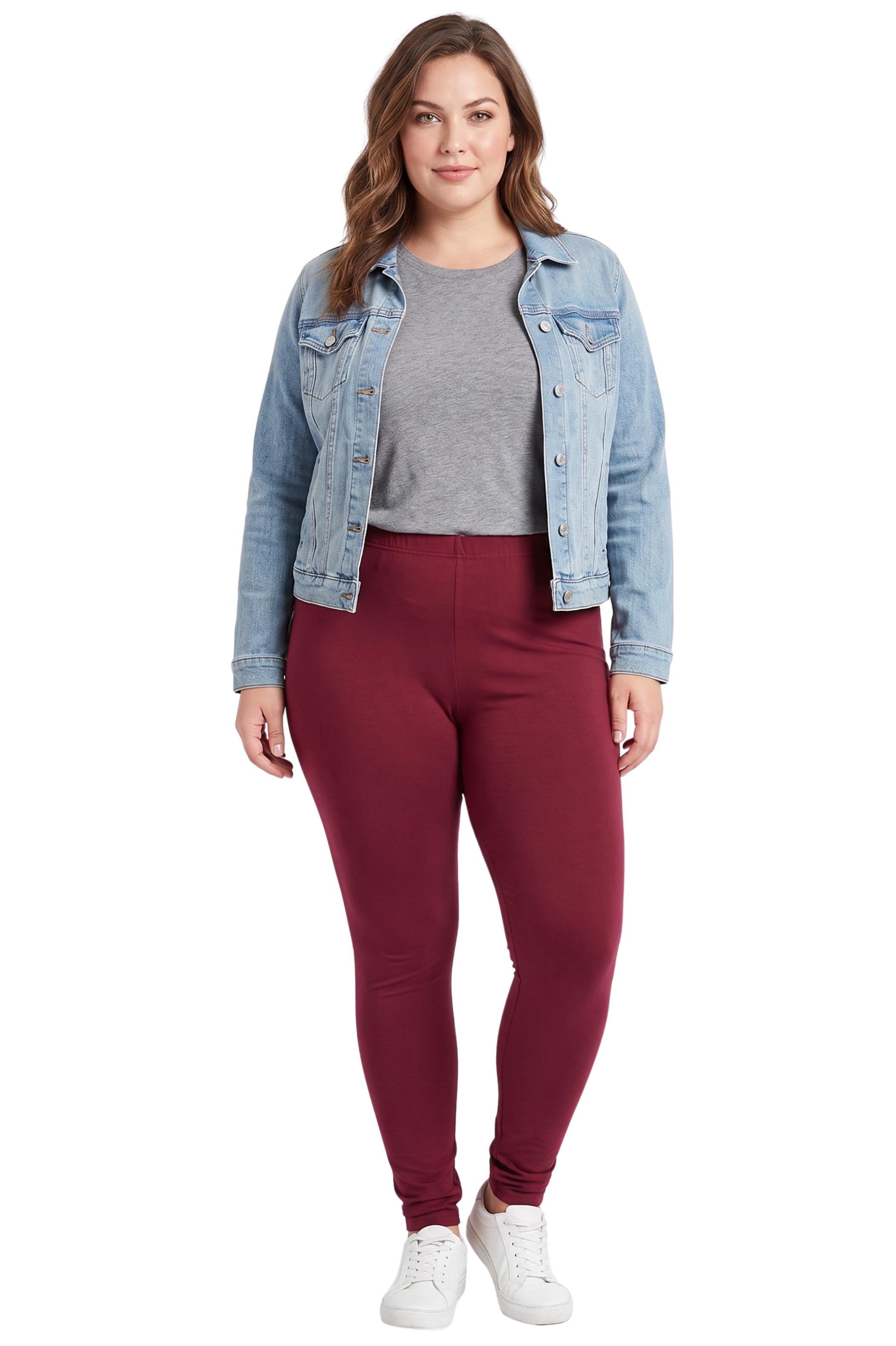 Buttery Smooth Basic Solid Plus Size Capris - New Mix