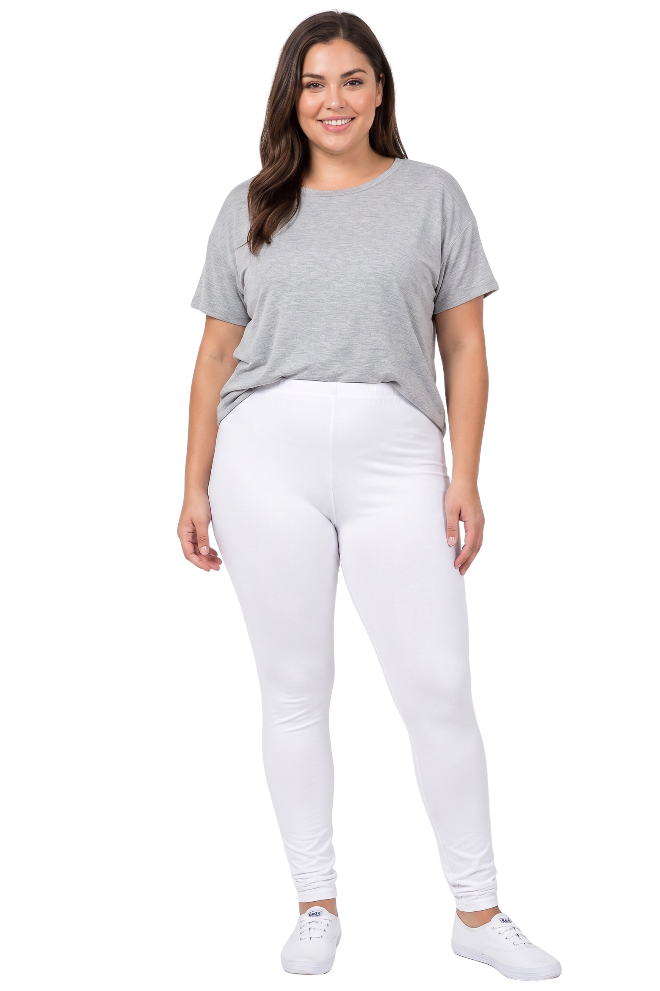 Buttery Smooth Basic Solid Plus Size Capris - New Mix