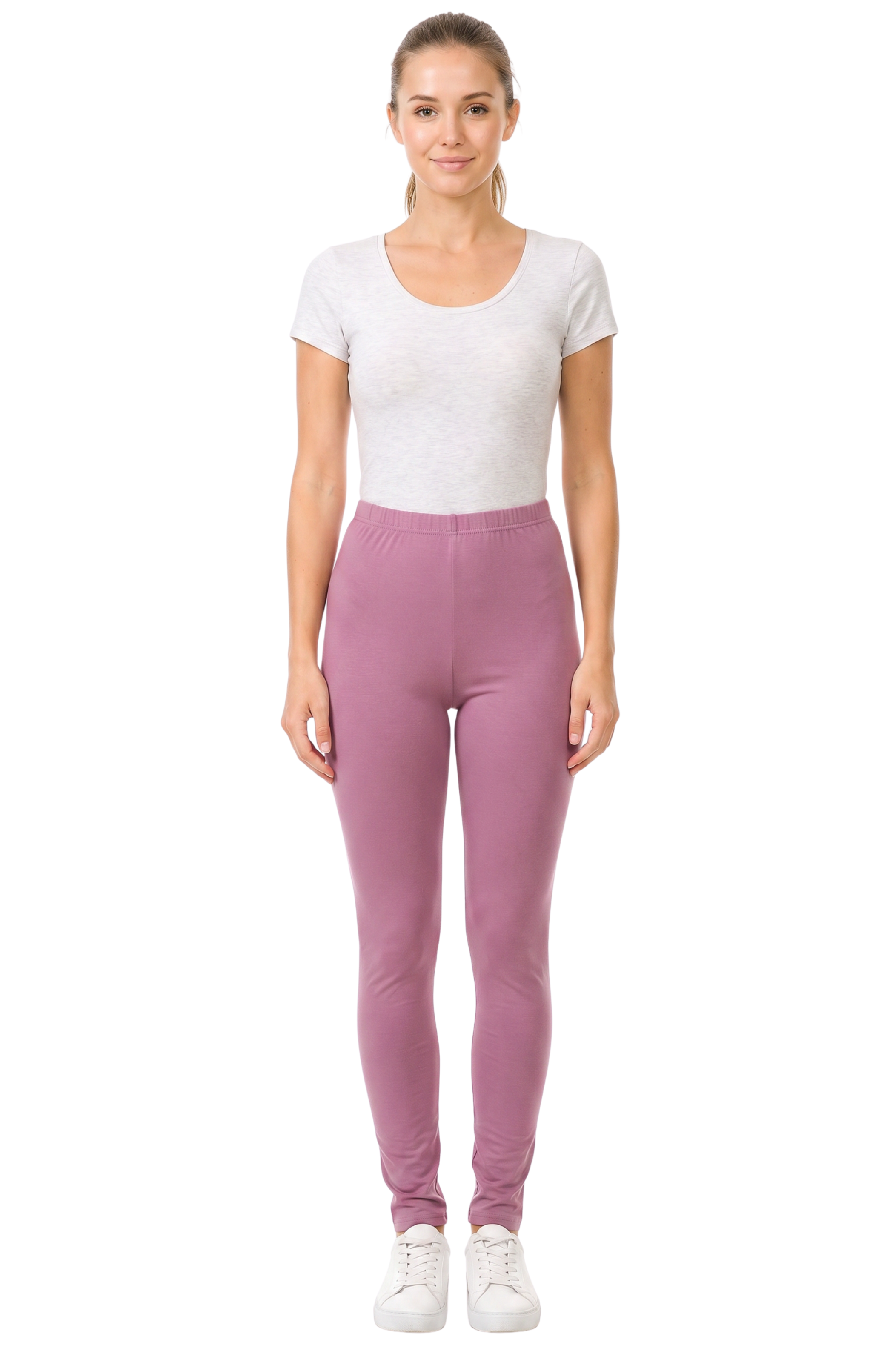 Brushed Basic Solid Leggings - New Mix