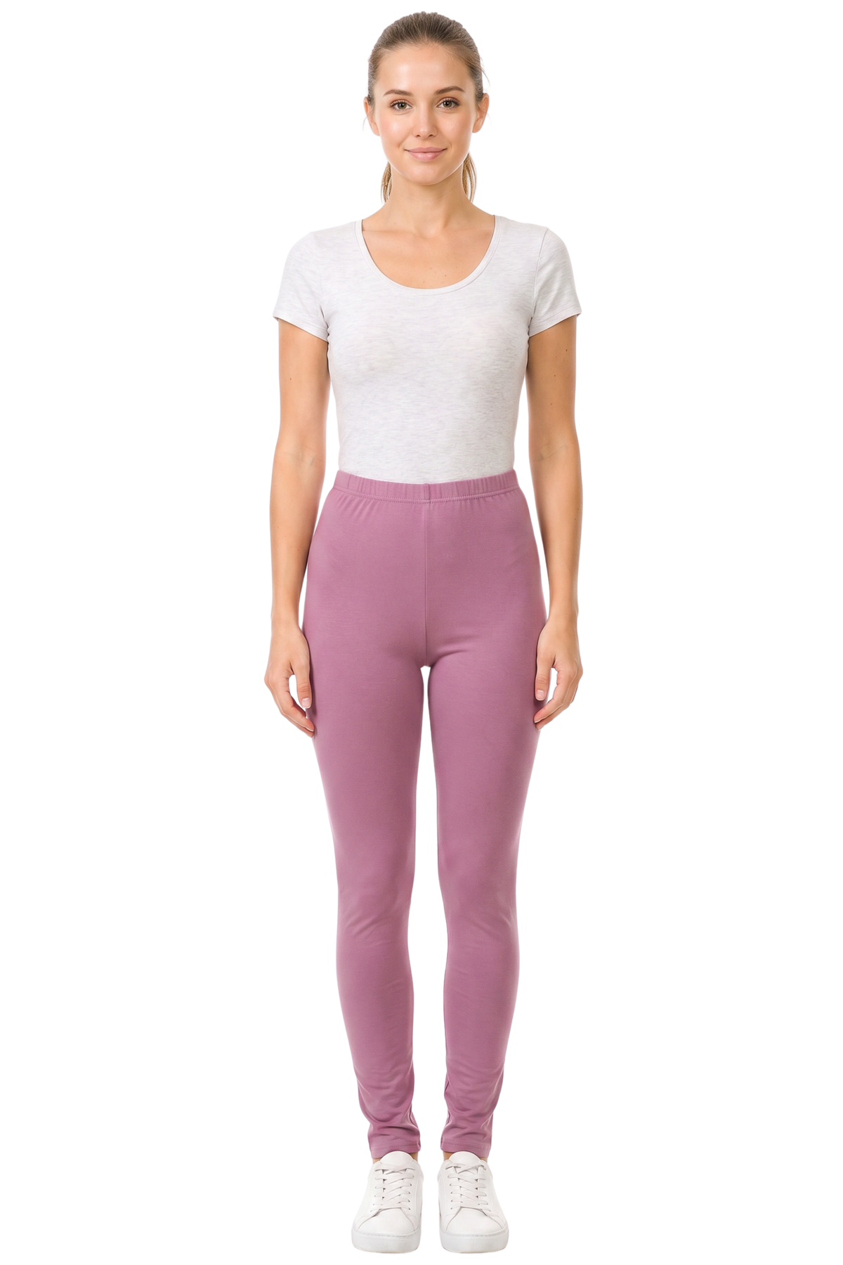 Brushed Basic Solid Leggings - New Mix