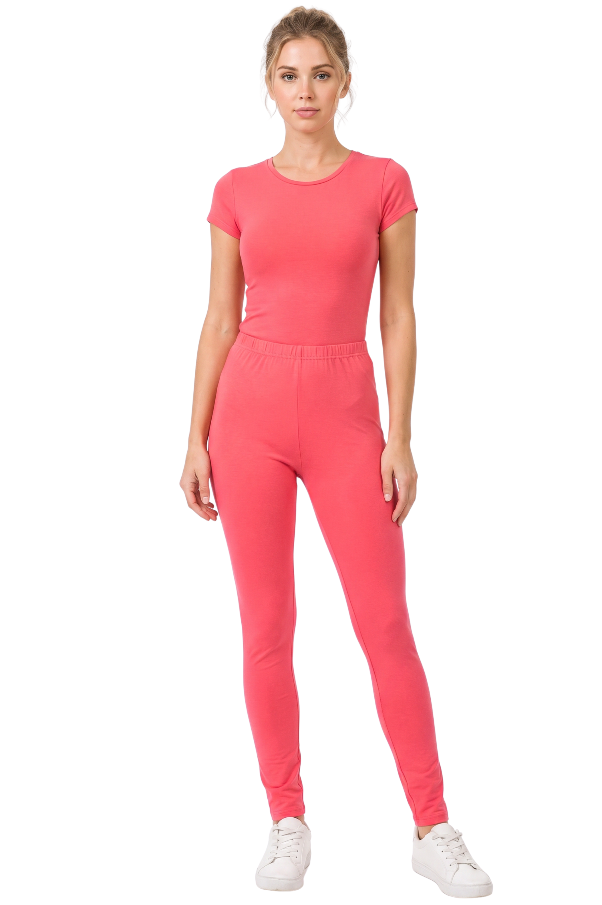 Brushed Basic Solid Leggings - New Mix