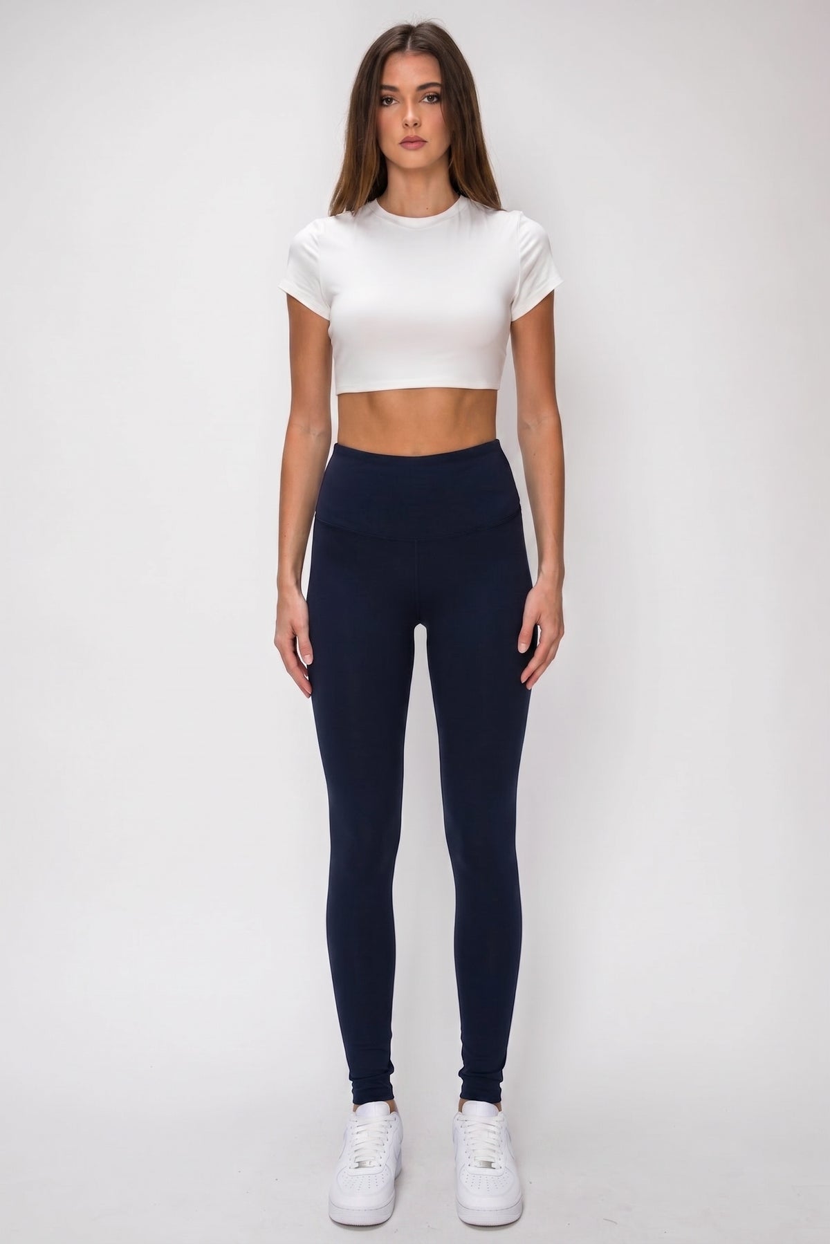 Creamy Soft Leggings High-Waist Legging with 5-Inch Waistband