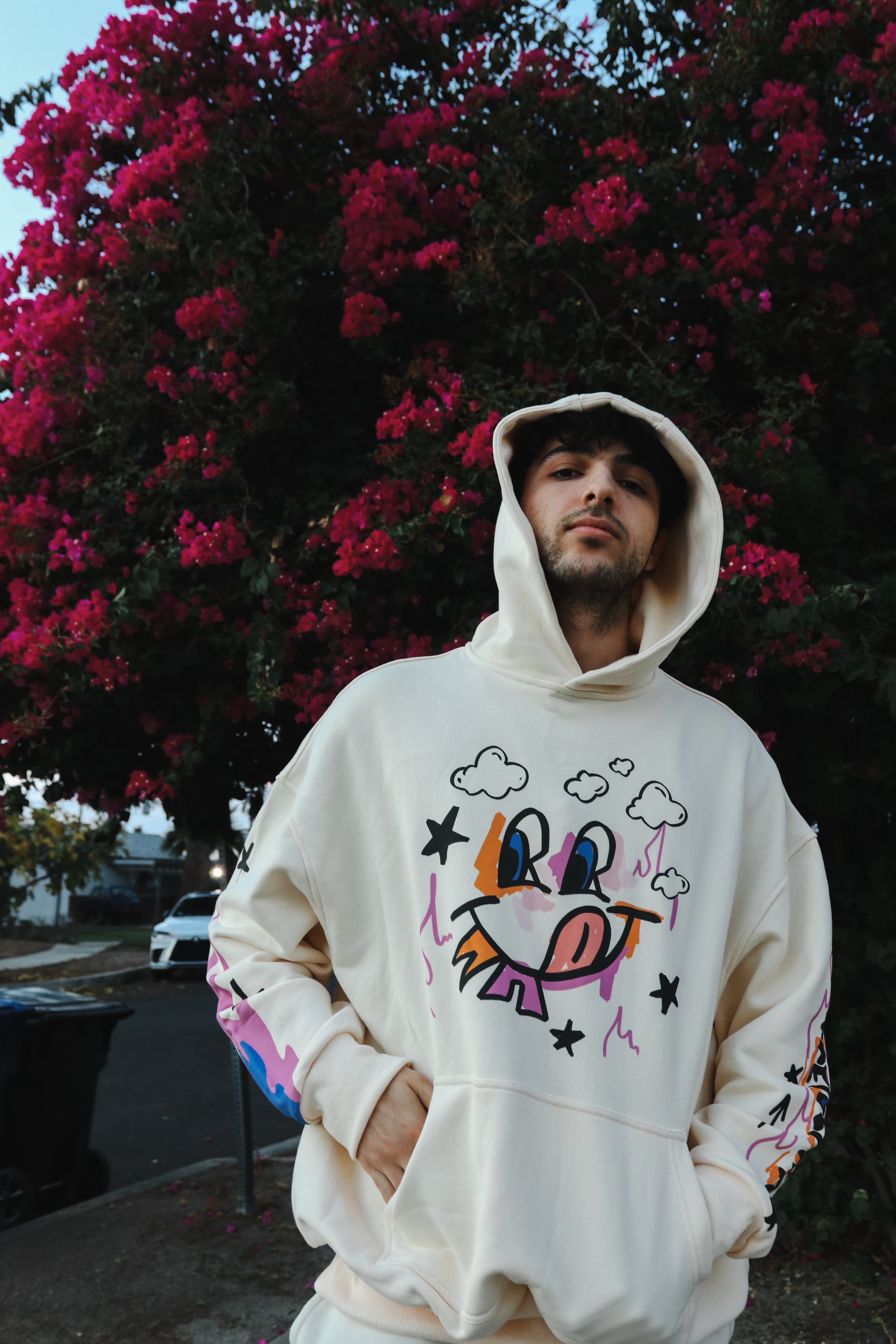 Dreamer Hoodie 540 GSM Oversized Luxury | Quad-Panel Hood & Ego-Dissolving Quote