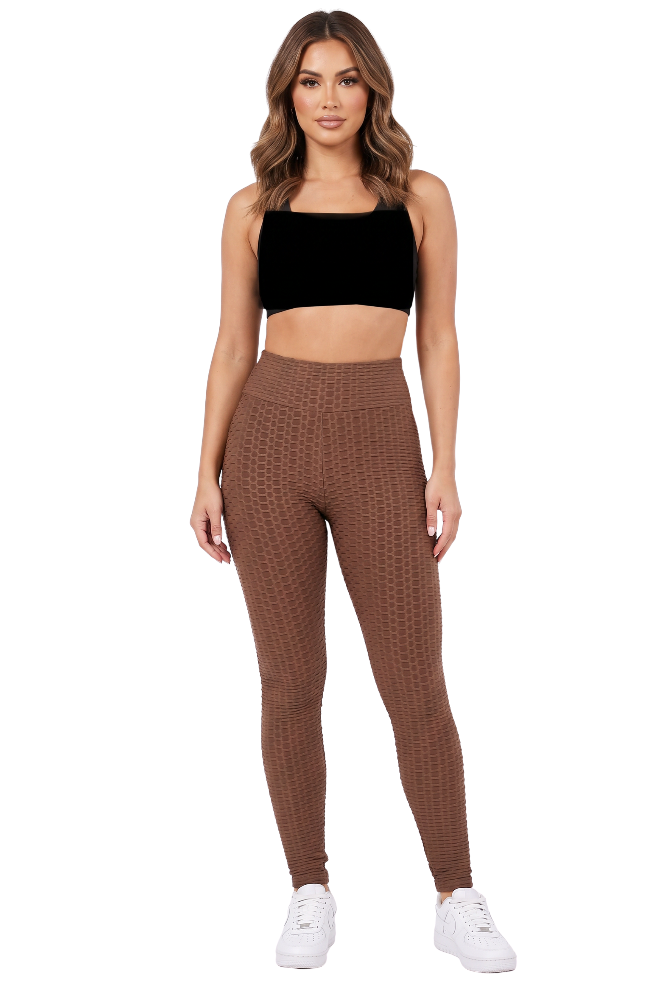 Scrunch Butt High Waisted Plus Size Leggings
